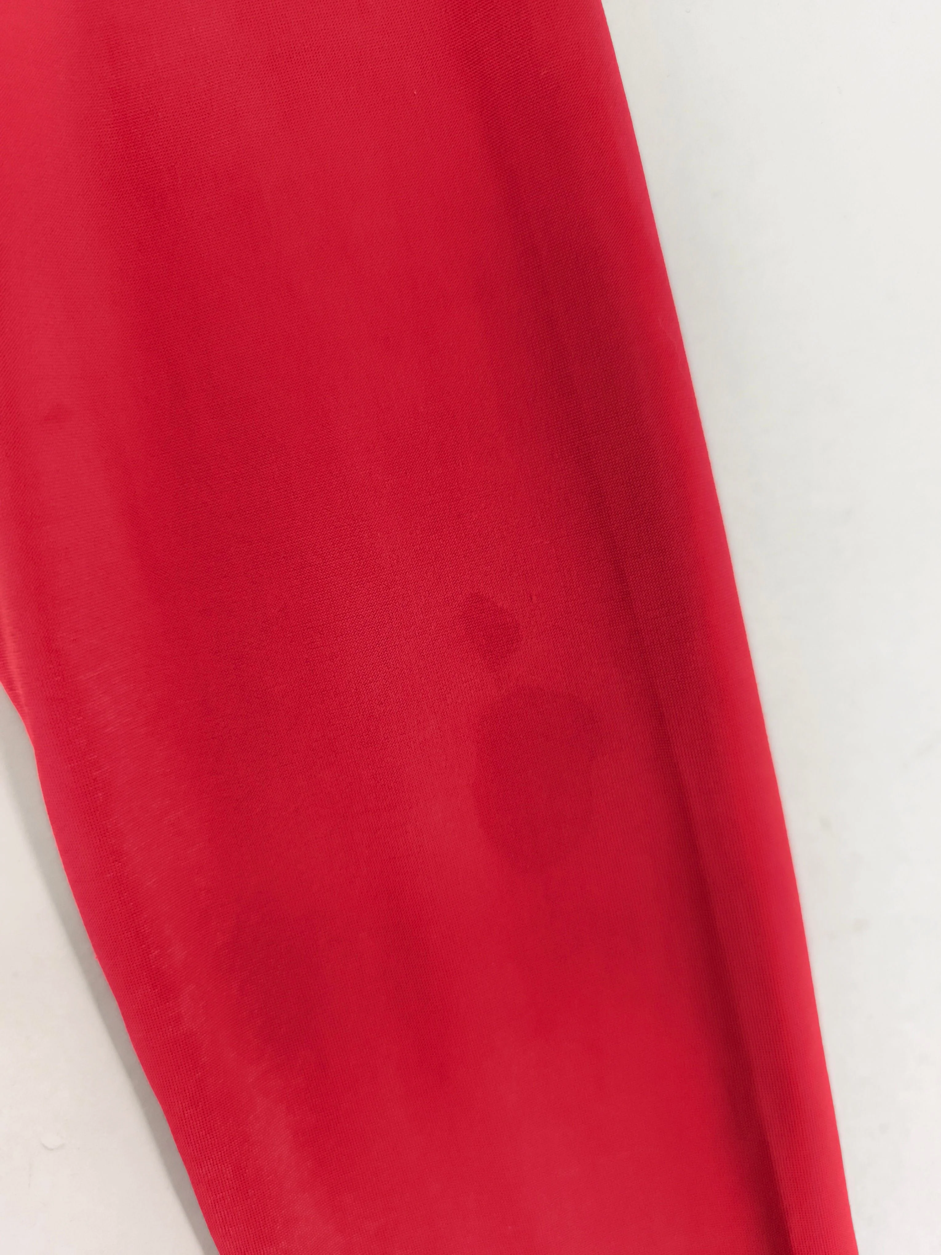 Anthropologie Women's Top UK 14 Red Polyester with Elastane Basic - Image 5