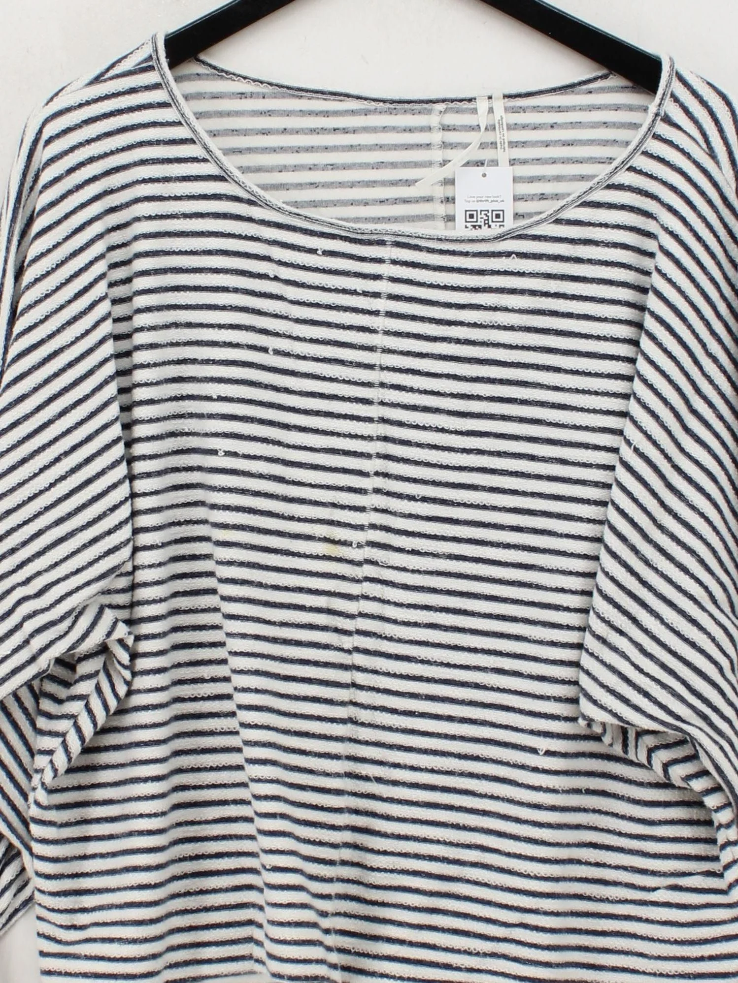 Anthropologie Women's Top XL Multi Cotton with Elastane Basic - Image 3