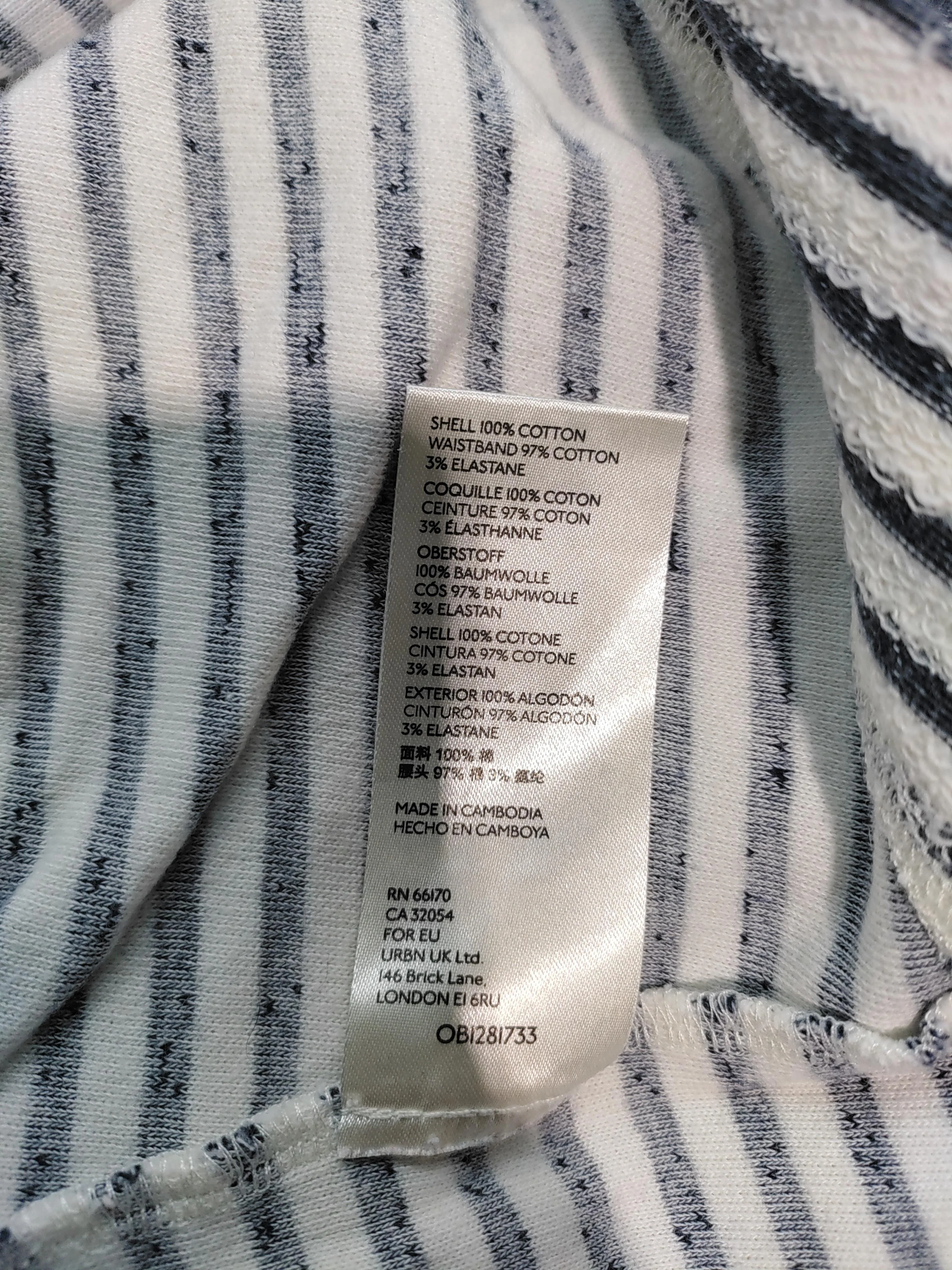 Anthropologie Women's Top XL Multi Cotton with Elastane Basic - Image 6