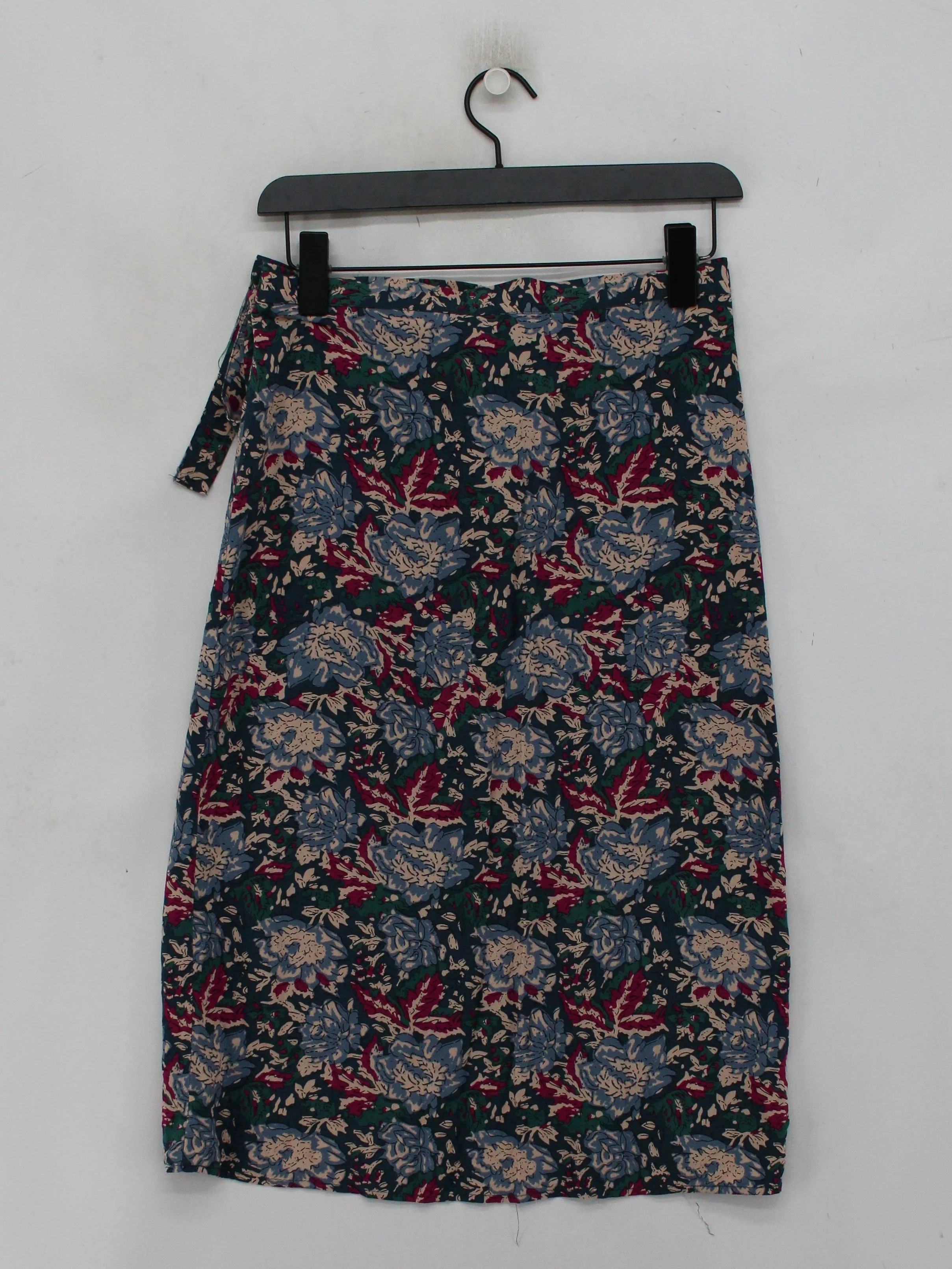 Antik Batik Women's Midi Skirt M Multi Floral 100% Other Midi Wrap - Image 2