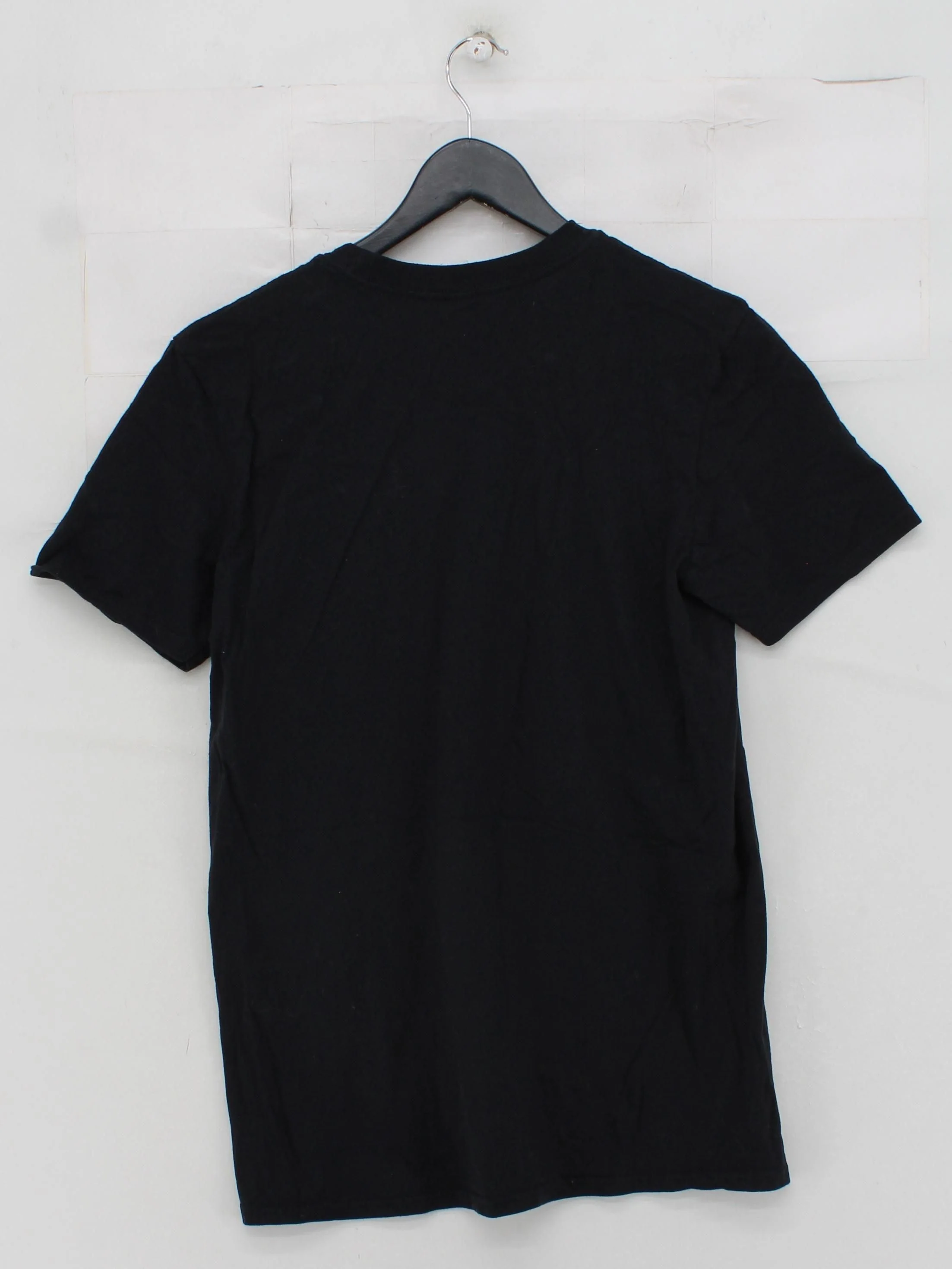 Anvil Men's T-Shirt M Black Graphic 100% Cotton Basic - Image 2