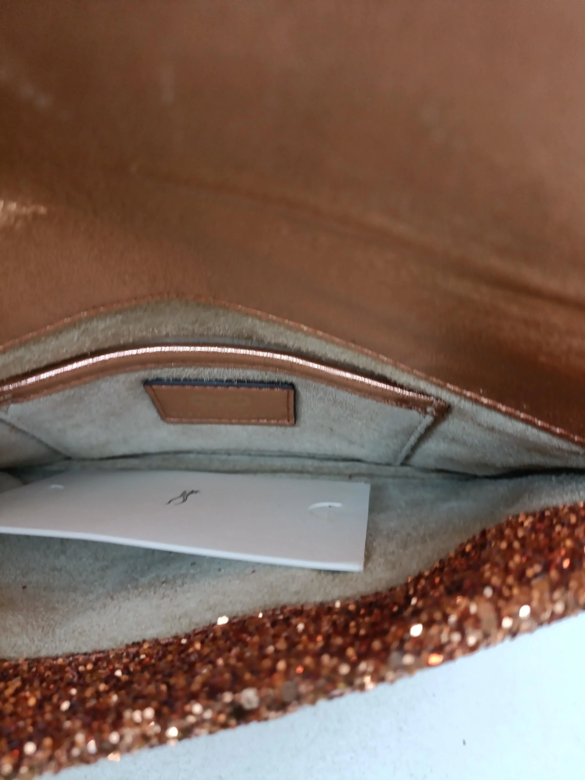 Anya Hindmarch Women's Bag Gold 100% Other Clutch - Image 4