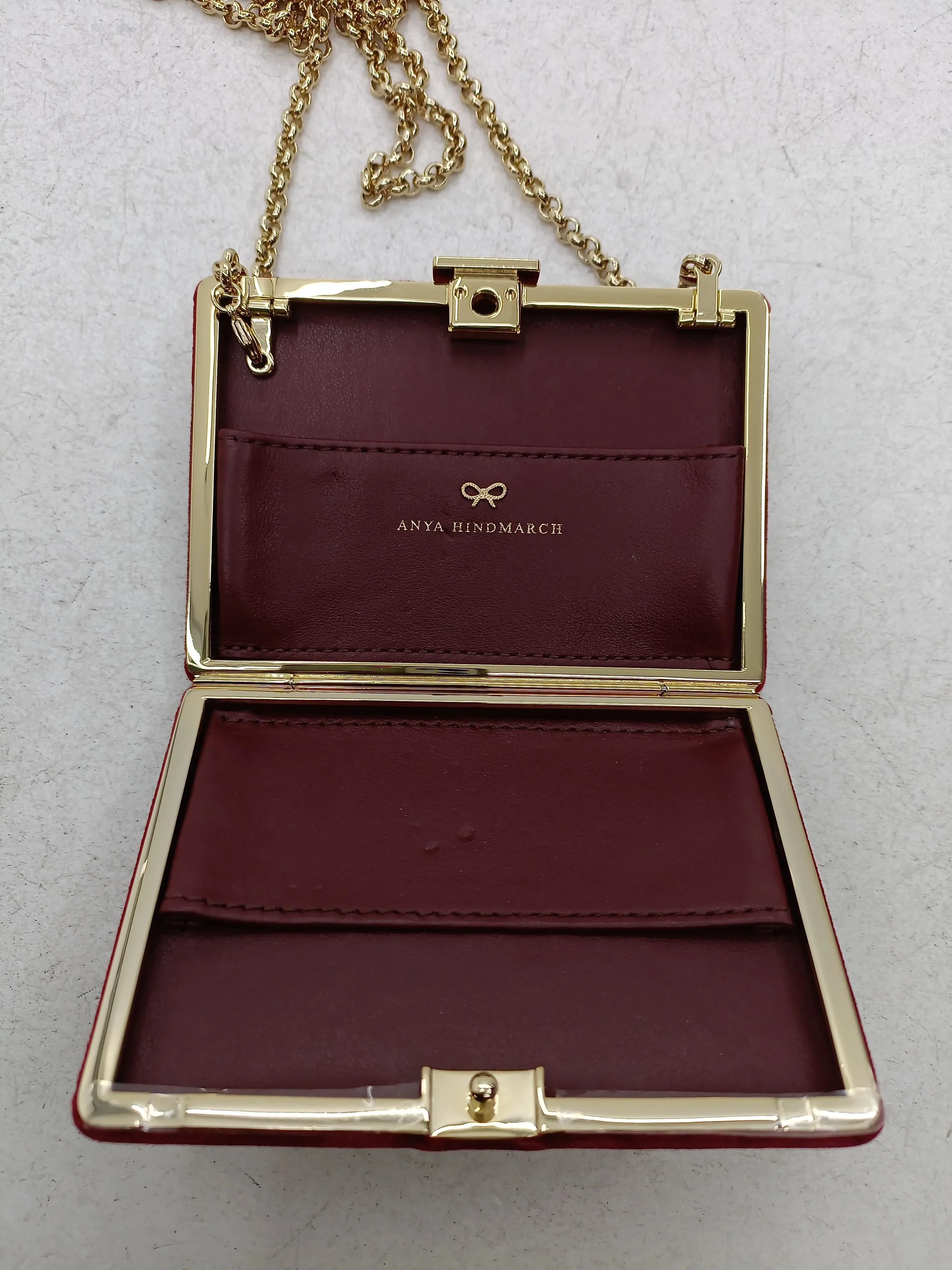 Anya Hindmarch Women's Bag Red 100% Other Clutch - Image 4