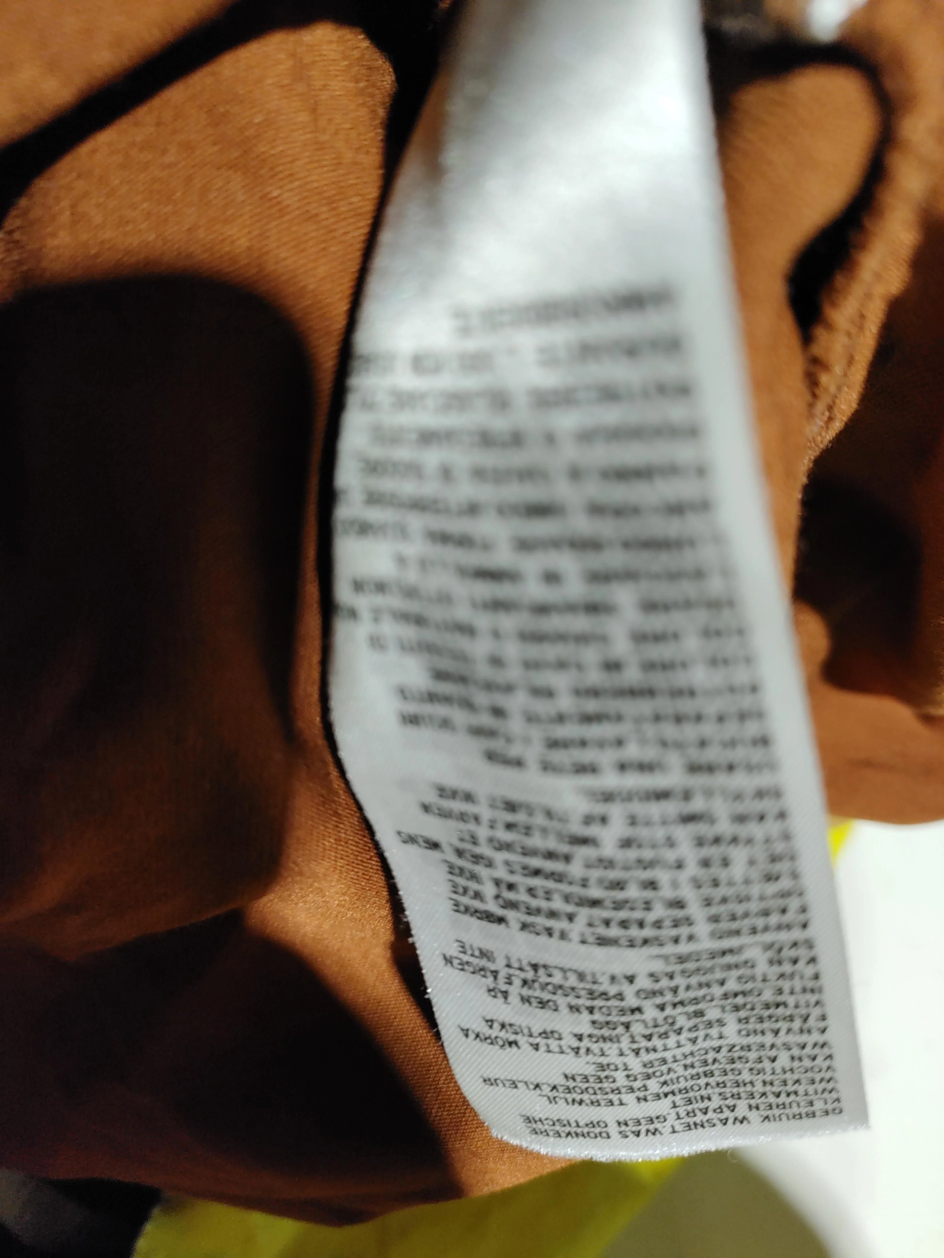 Anya Hindmarch X Uniqlo Women's T-Shirt UK 4 Brown 100% Cotton Basic - Image 6