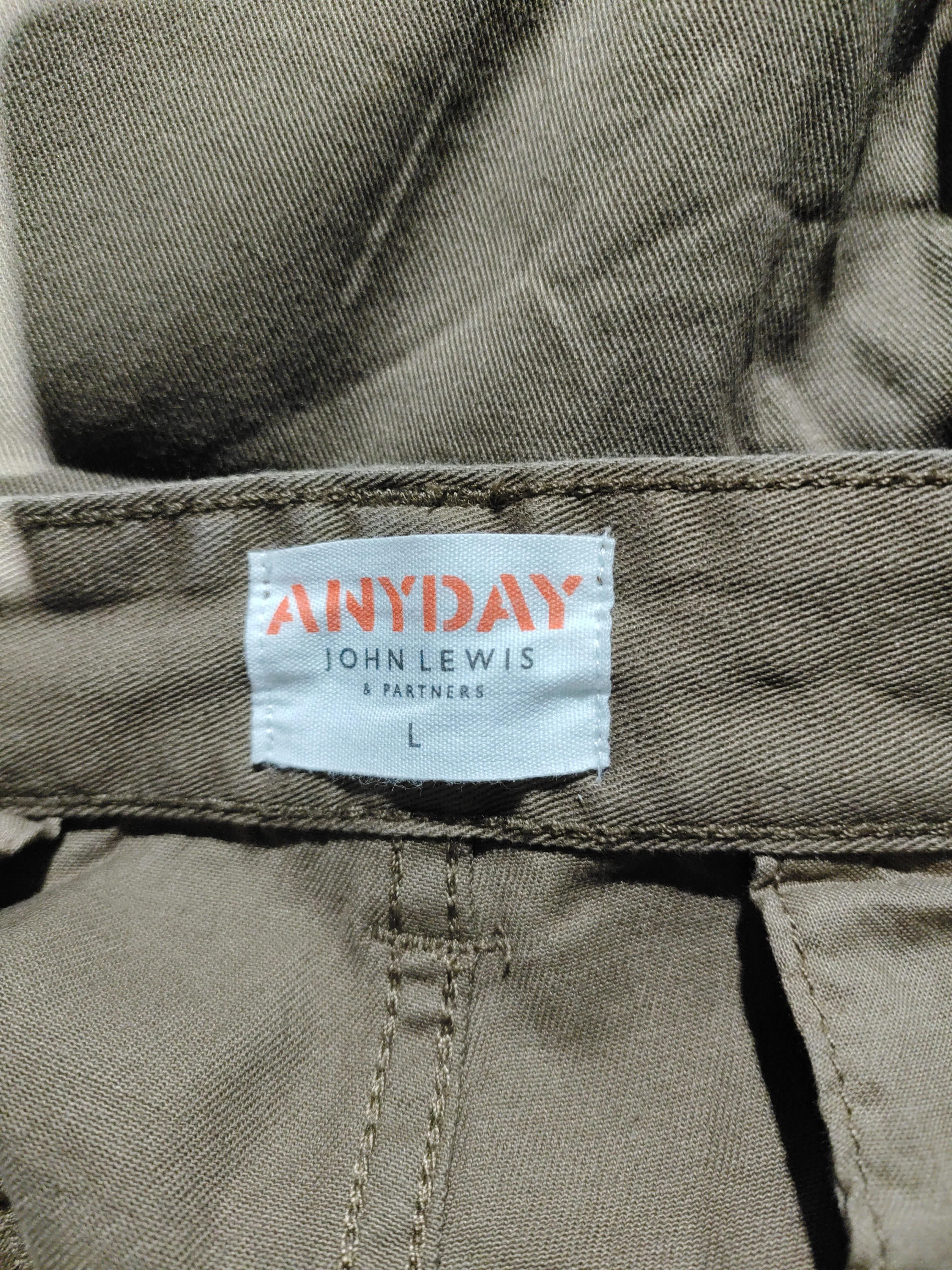 ANYDAY John Lewis Men's Trousers L Brown Cotton - Image 5