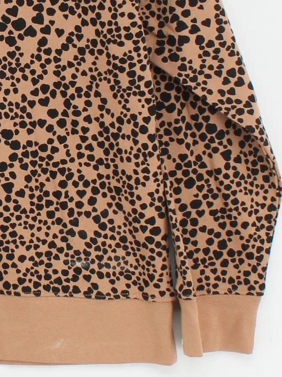 ANYDAY John Lewis Women's Hoodie UK 10 Brown Animal Print 100% Other Pullover - Image 4