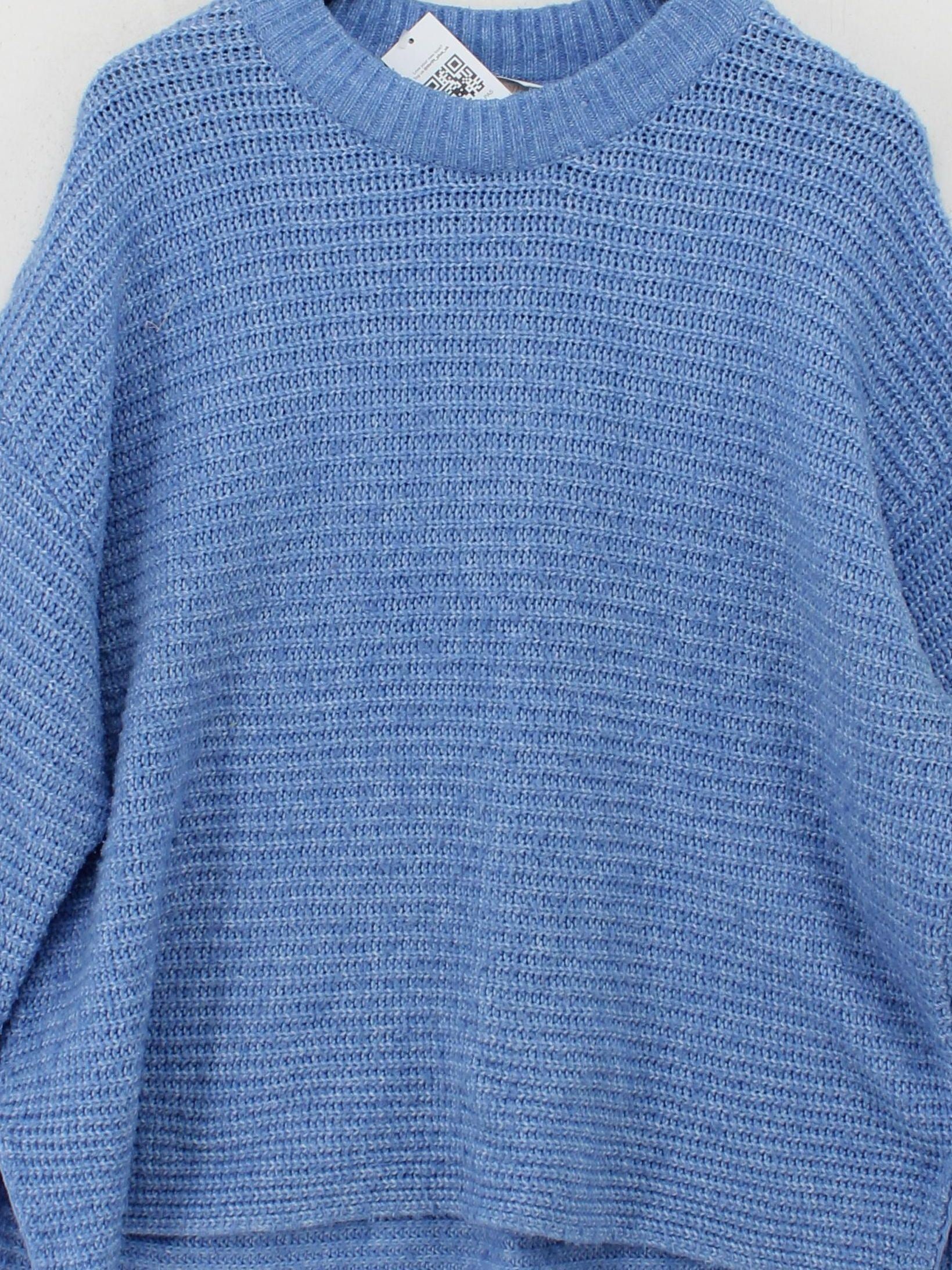 ANYDAY John Lewis Women's Jumper L Blue Polyester with Acrylic Pullover - Image 3
