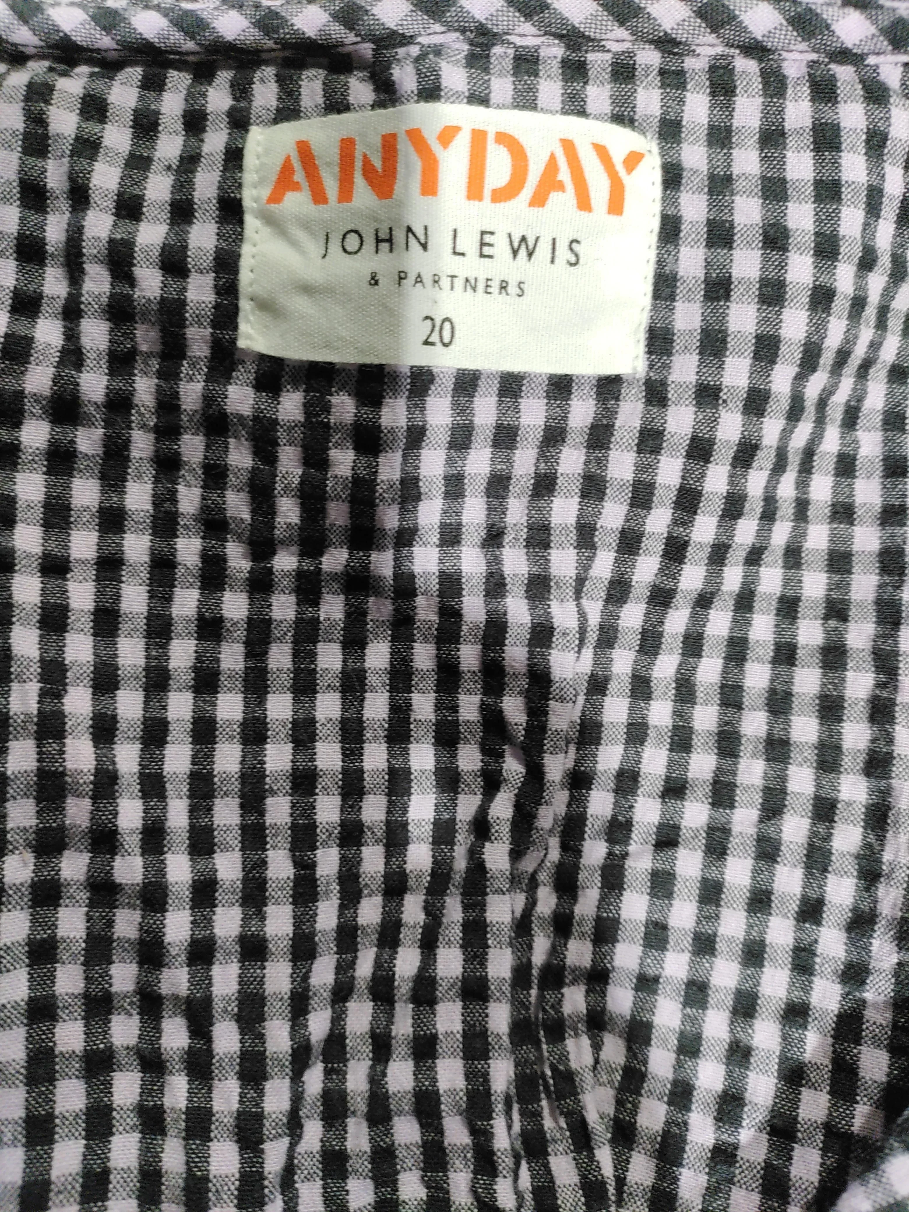ANYDAY John Lewis Women's Shirt UK 20 Multi 100% Cotton Basic - Image 5