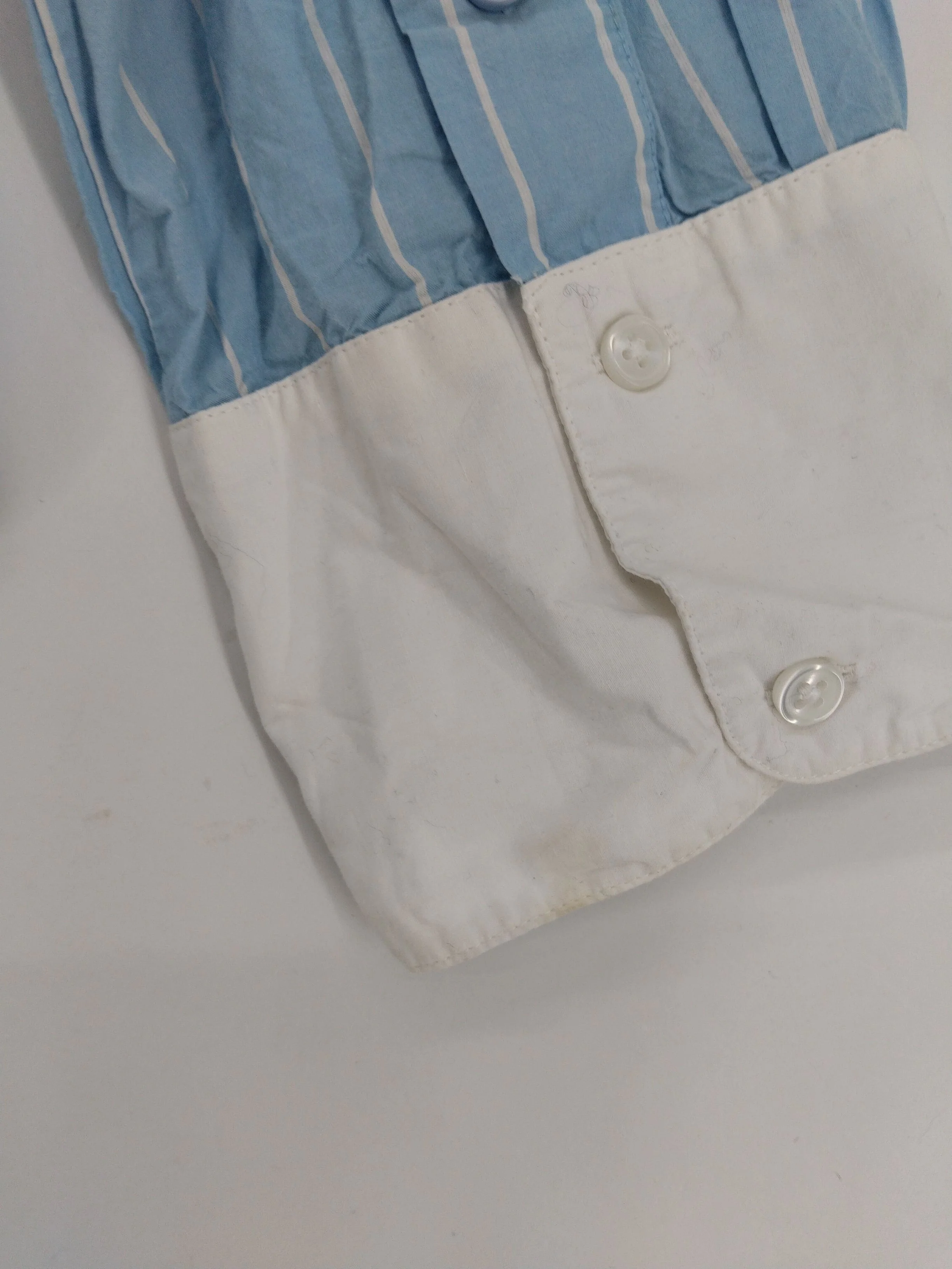 ANYDAY John Lewis Women's Shirt UK 6 Blue 100% Cotton Basic - Image 6