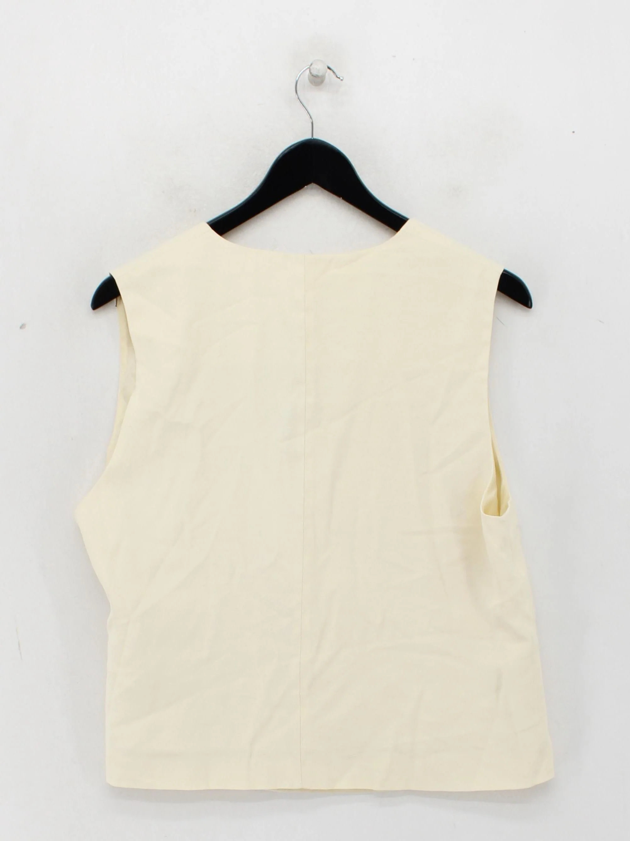 ANYDAY John Lewis Women's Top UK 16 Cream Viscose with Polyester Basic - Image 2