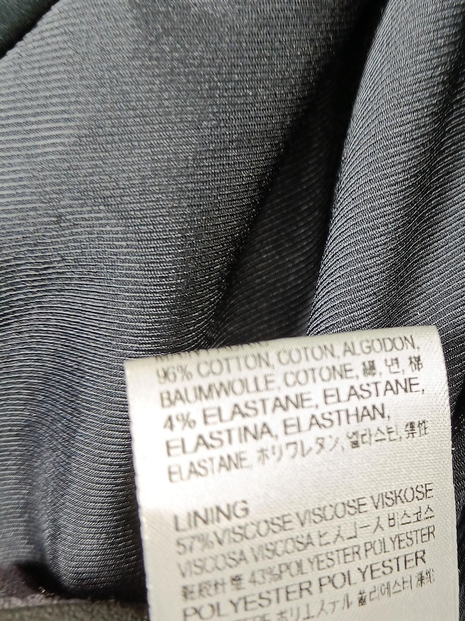 Aquascutum Women's Blazer UK 16 Black Cotton - Image 7