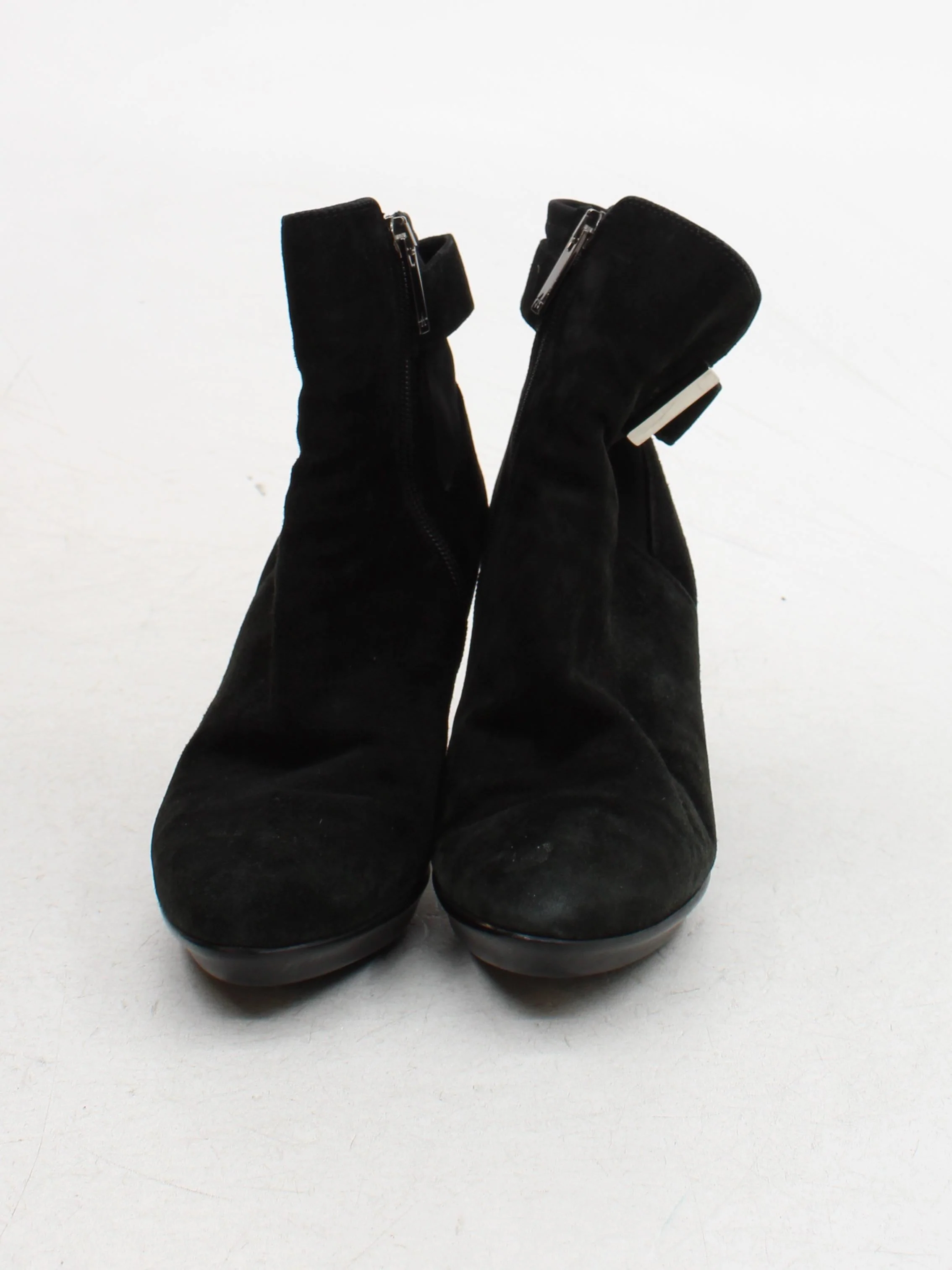 Aquatalia Women's Boots UK 5 Black 100% Suede Combat - Image 2