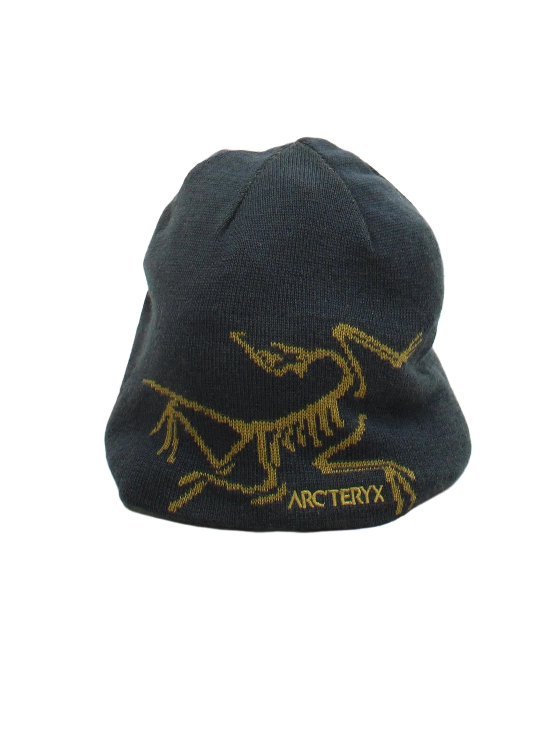 Arcteryx Men's Hat M Grey Graphic 100% Wool Beanie