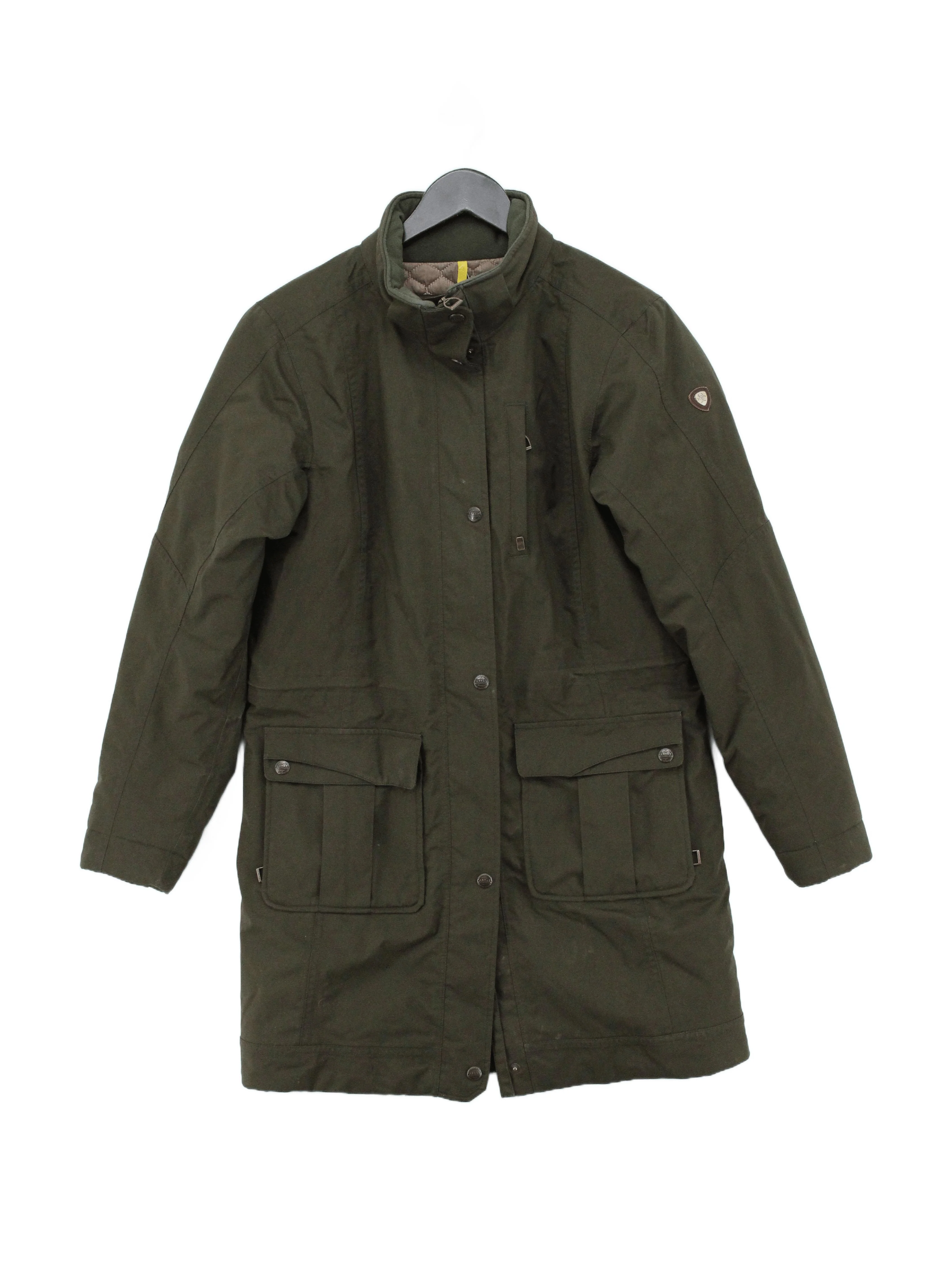 Ariat Women's Coat S Green 100% Polyester Parka