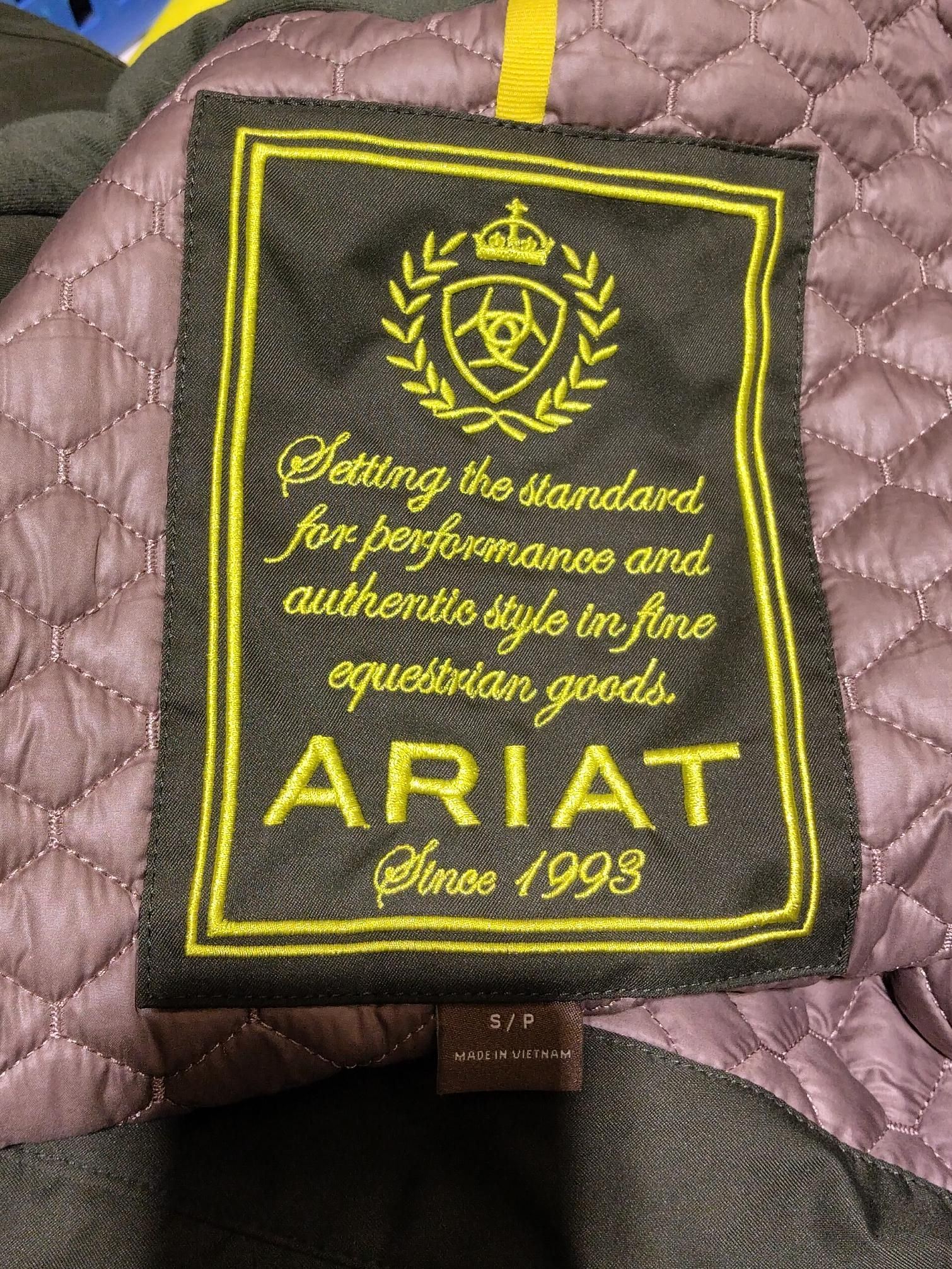 Ariat Women's Coat S Green 100% Polyester Parka - Image 6