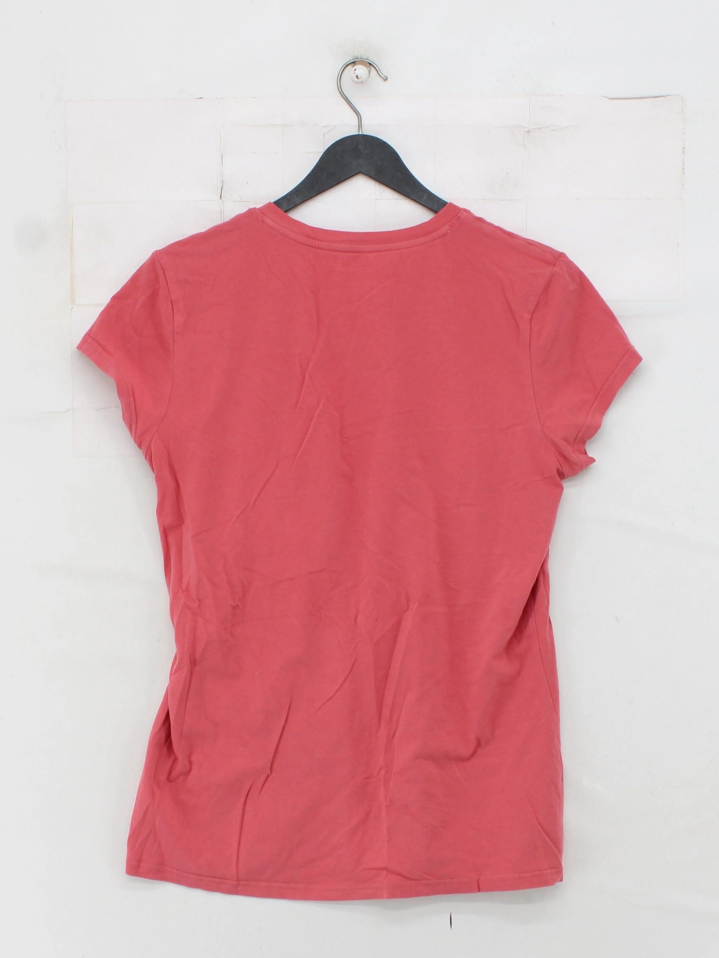 Ariat Women's T-Shirt L Red Cotton with Spandex Basic - Image 2