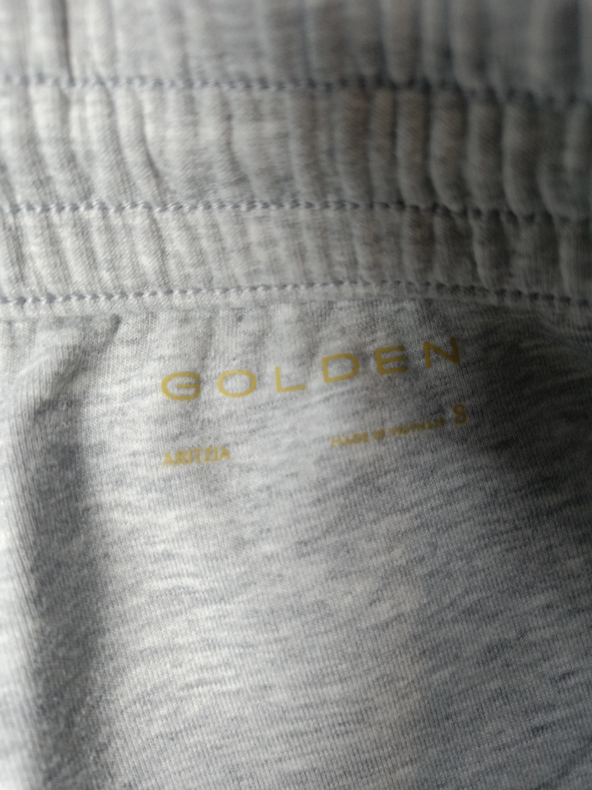 Aritzia Men's Sports Bottoms S Grey 100% Cotton Sweatpants - Image 5