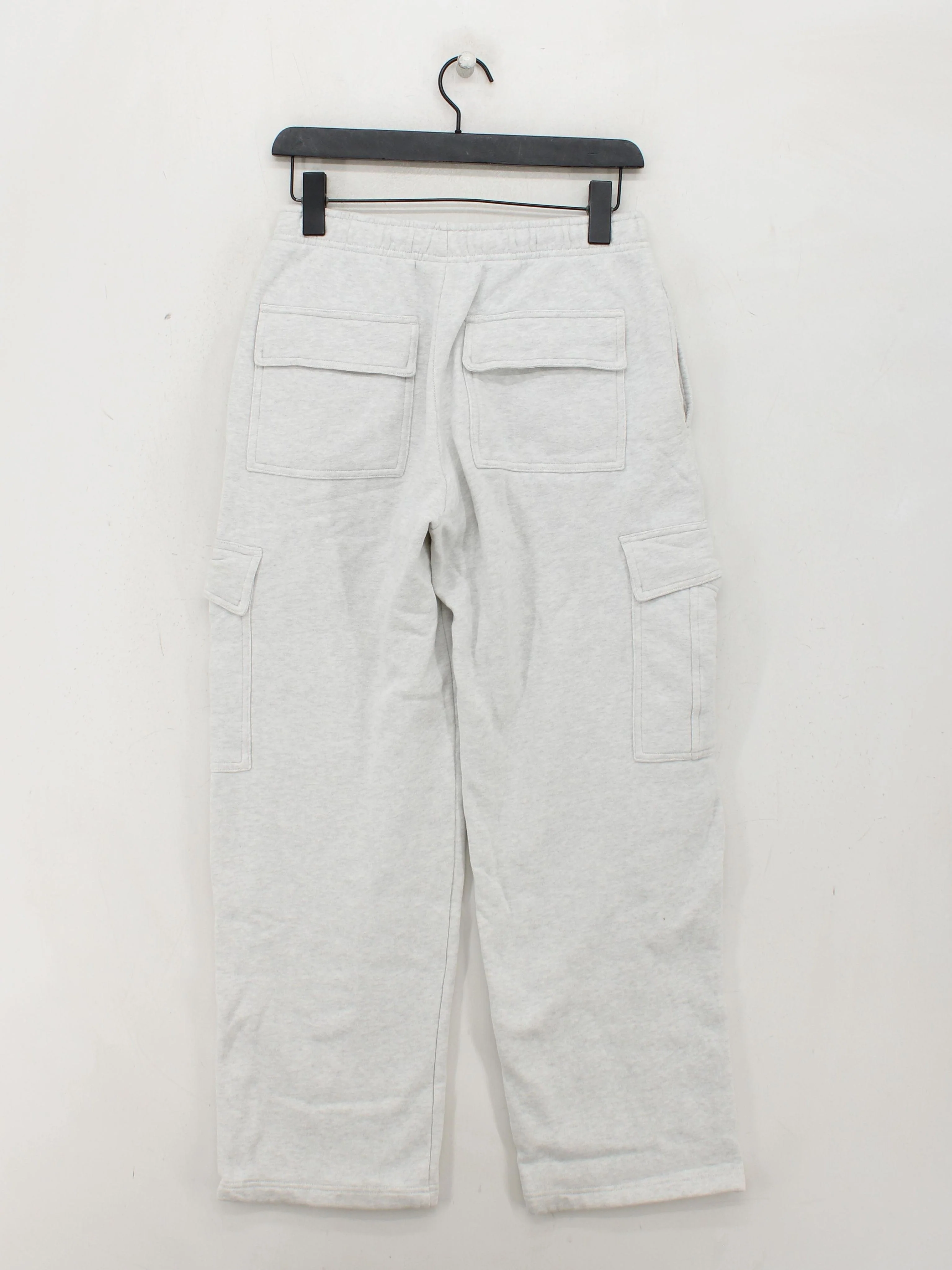 Aritzia Men's Sports Bottoms S Grey Cotton with Polyester Sweatpants - Image 2