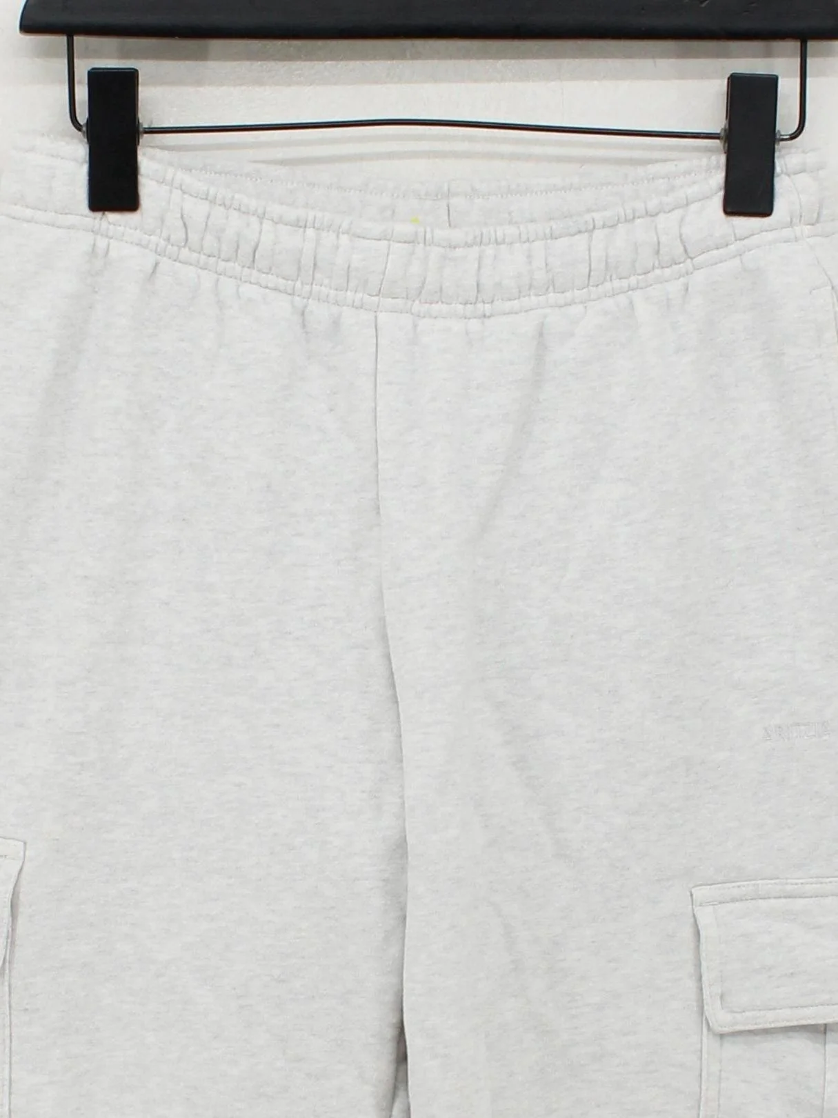 Aritzia Men's Sports Bottoms S Grey Cotton with Polyester Sweatpants - Image 3