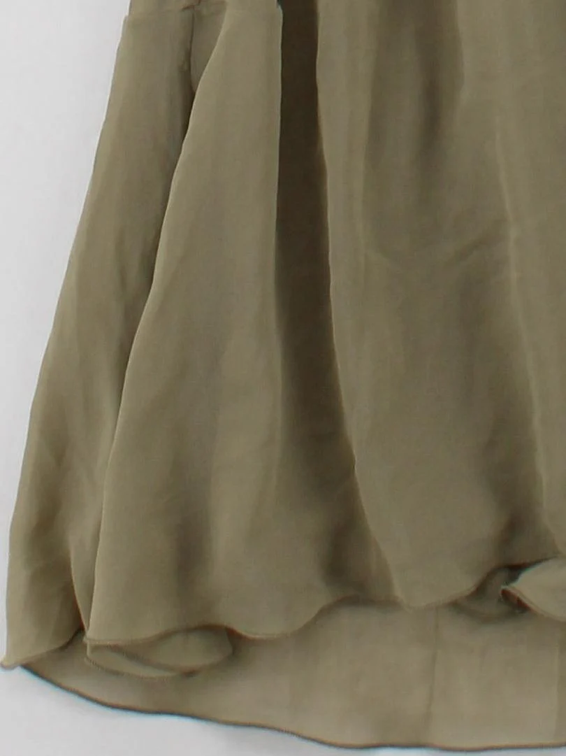 Aritzia Slip Midi Dress XS in Green - Image 4