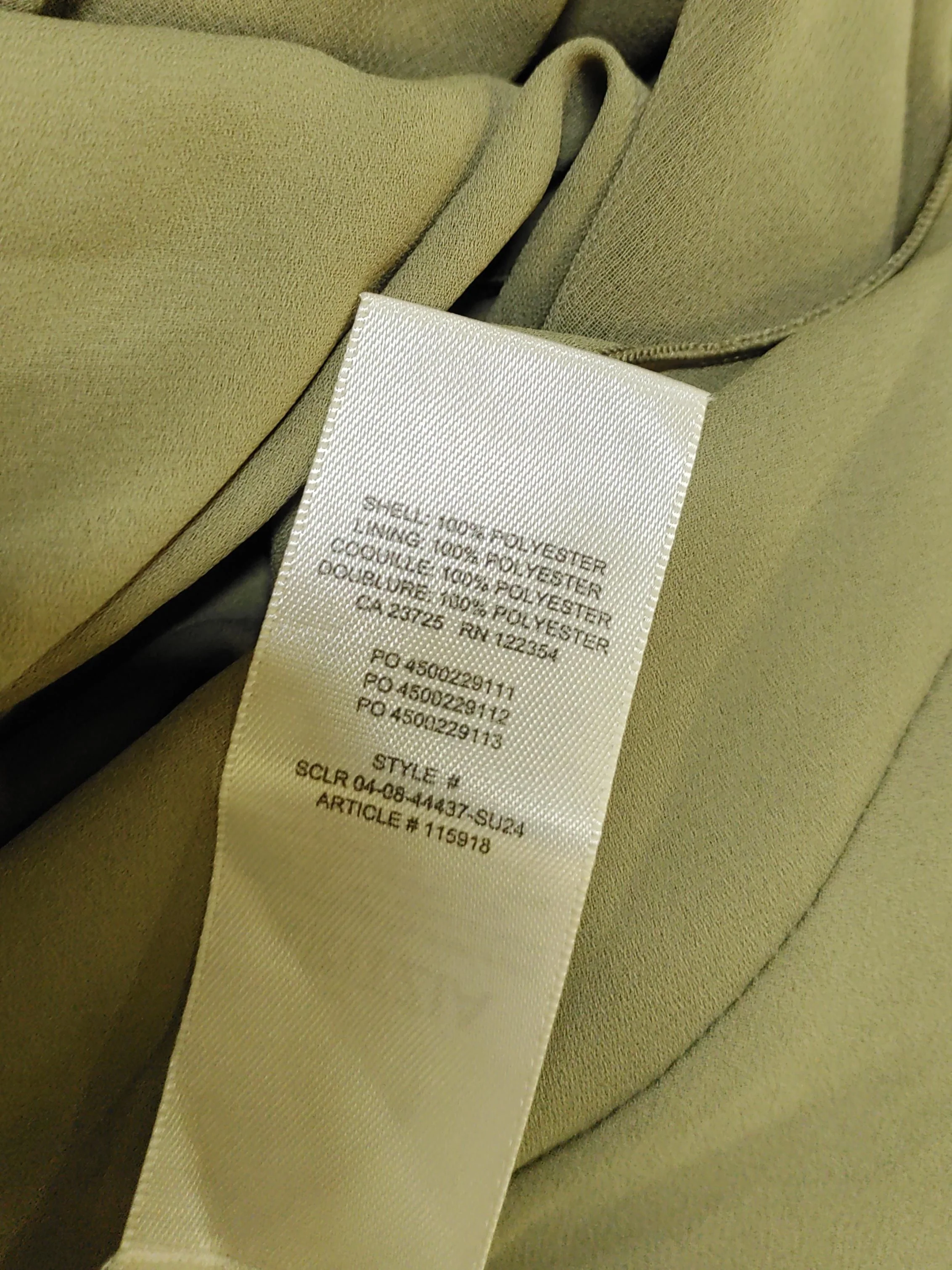 Aritzia Slip Midi Dress XS in Green - Image 6