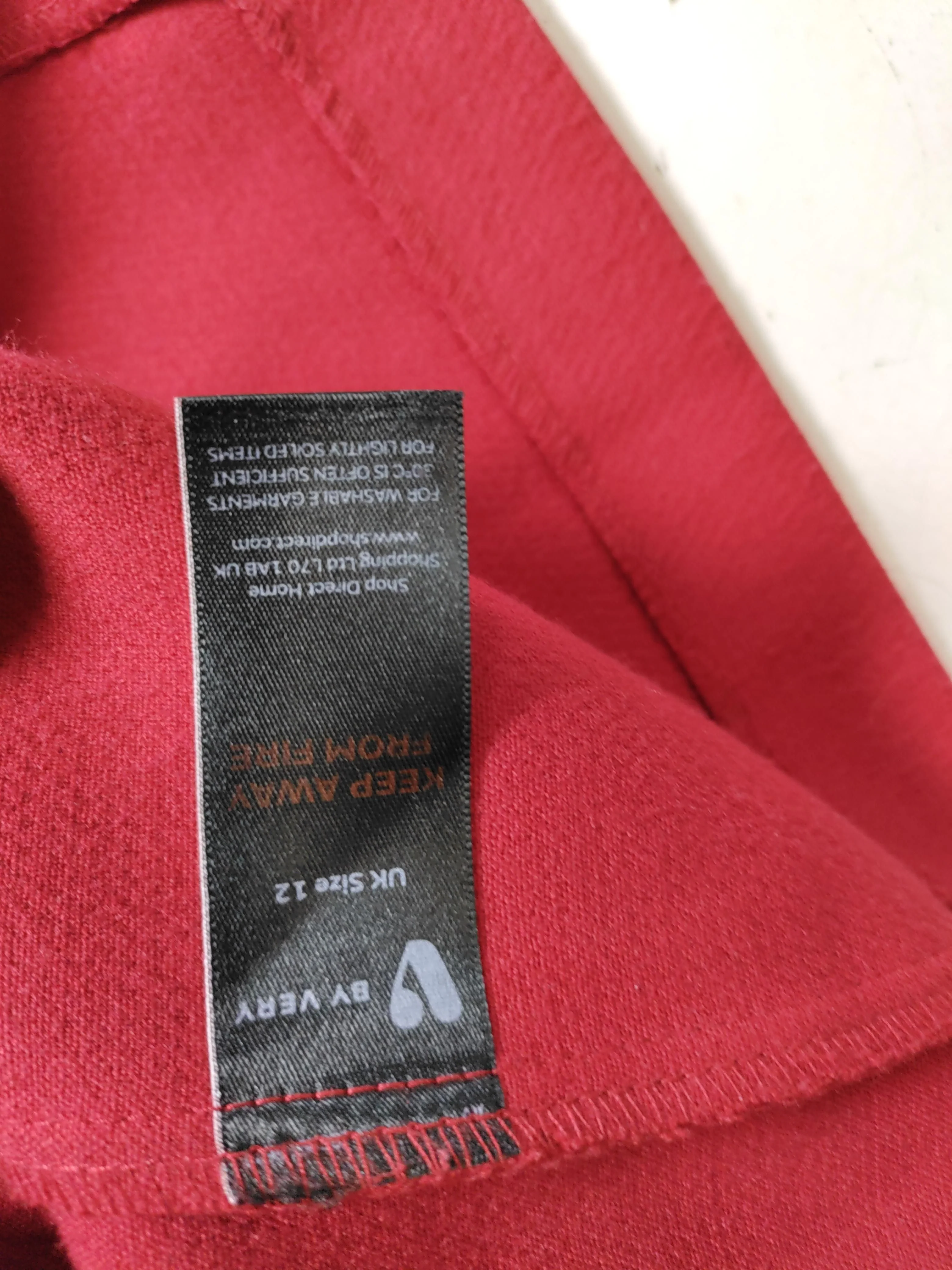 Aritzia Women's Midi Skirt UK 12 Red 100% Other Midi Straight & Pencil - Image 8
