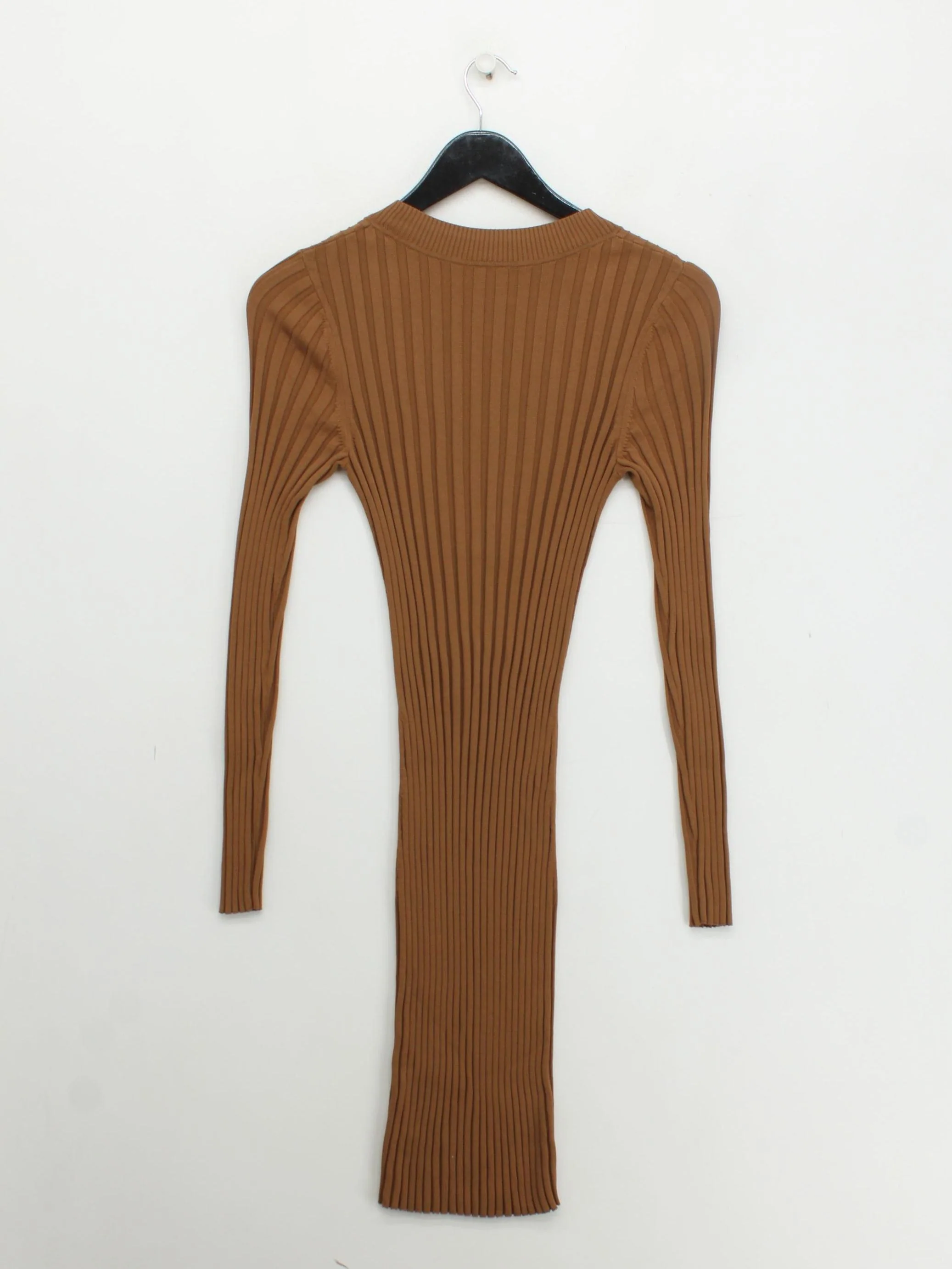 Arket Bodycon Midi Dress XS in Brown - Image 2