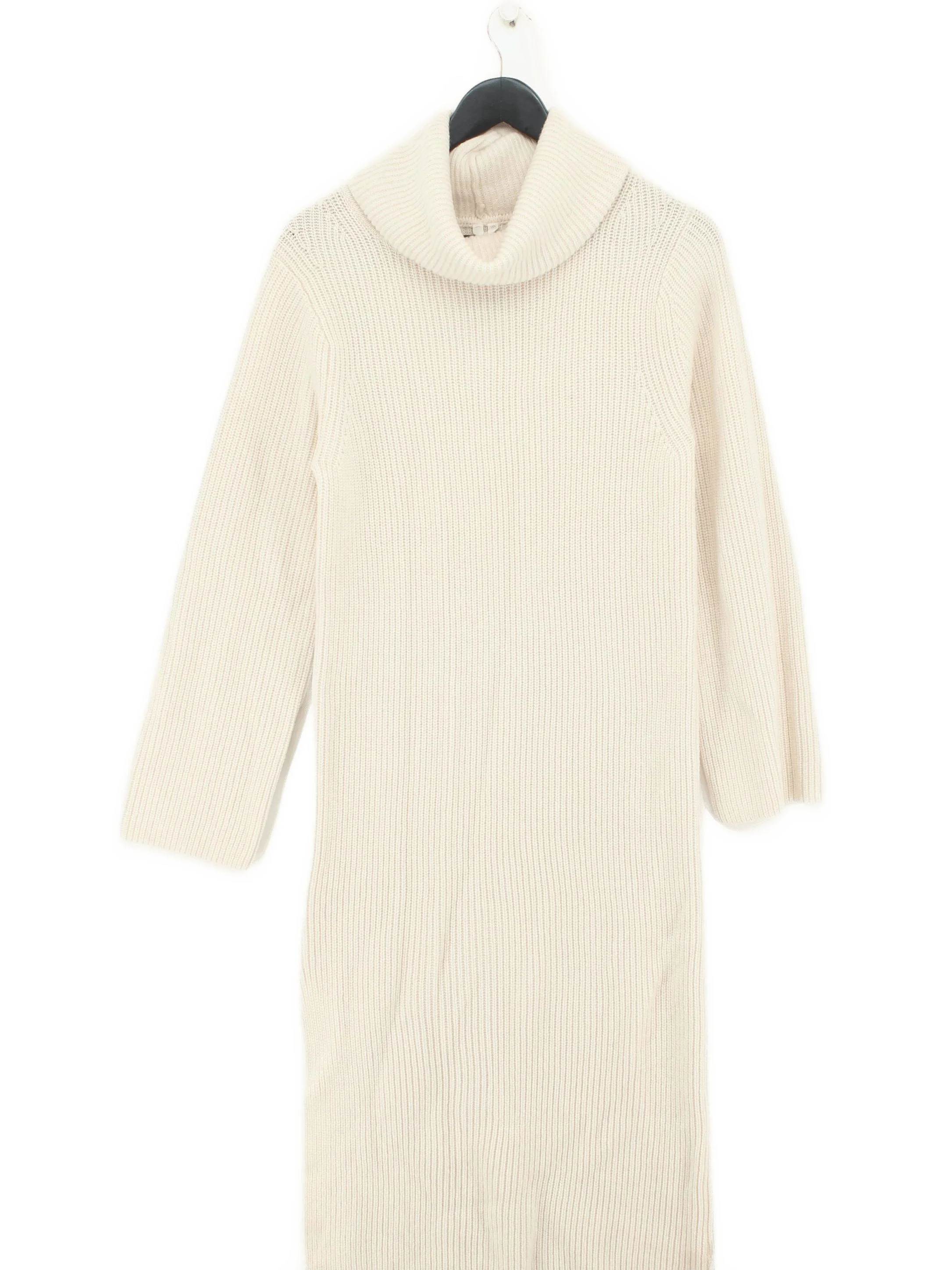 Arket Jumper Midi Dress UK2 in Cream
