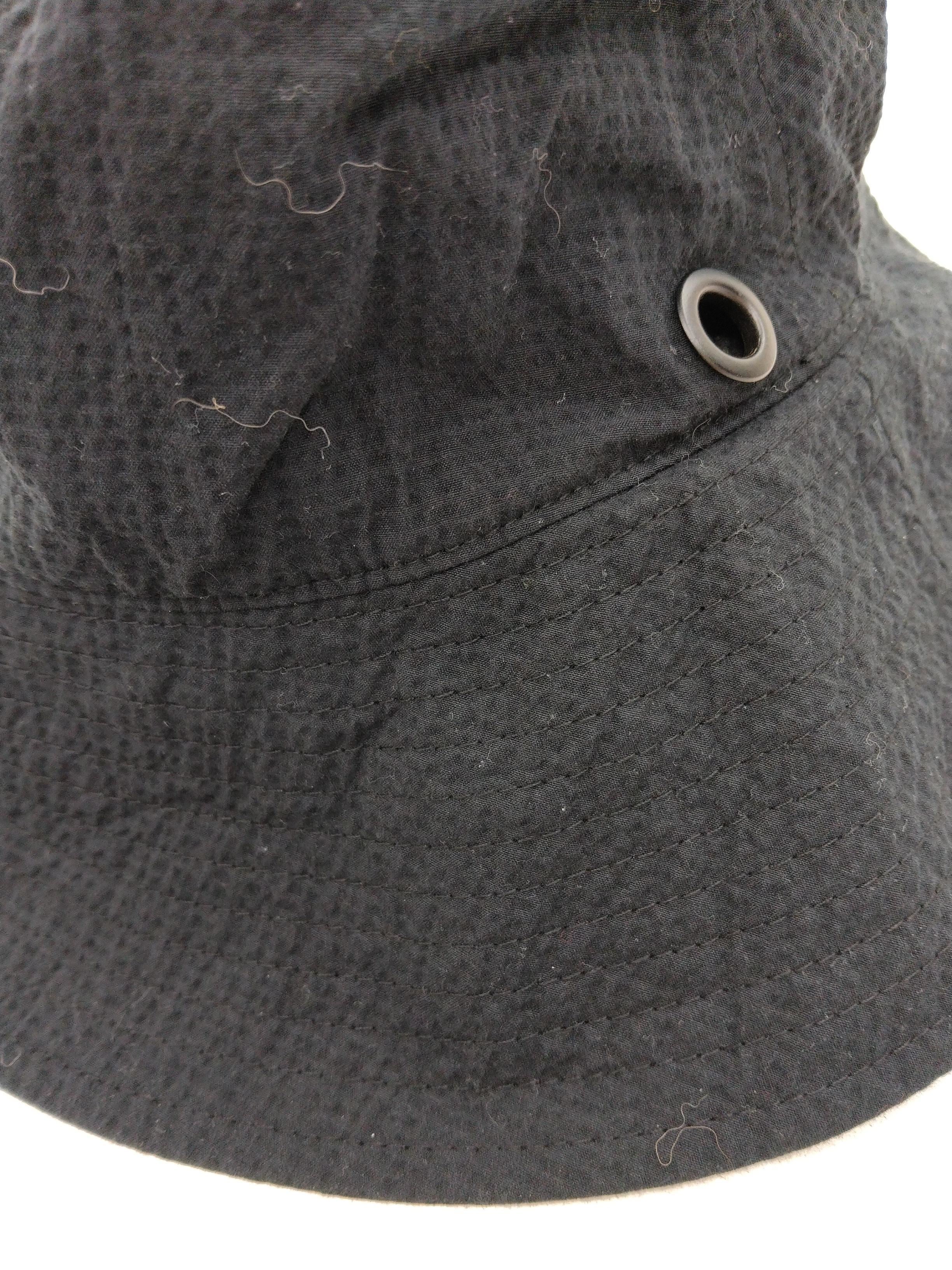Arket Men's Hat XS Black Cotton with Elastane Bucket Hat - Image 3
