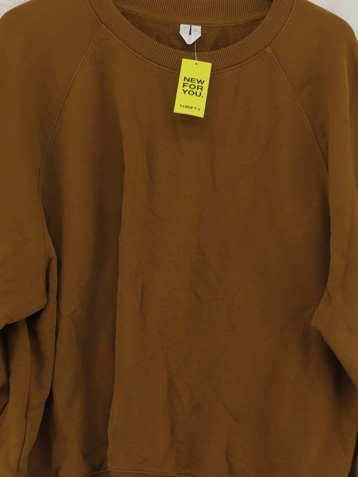 Arket Men's Hoodie M Brown 100% Cotton Pullover - Image 3