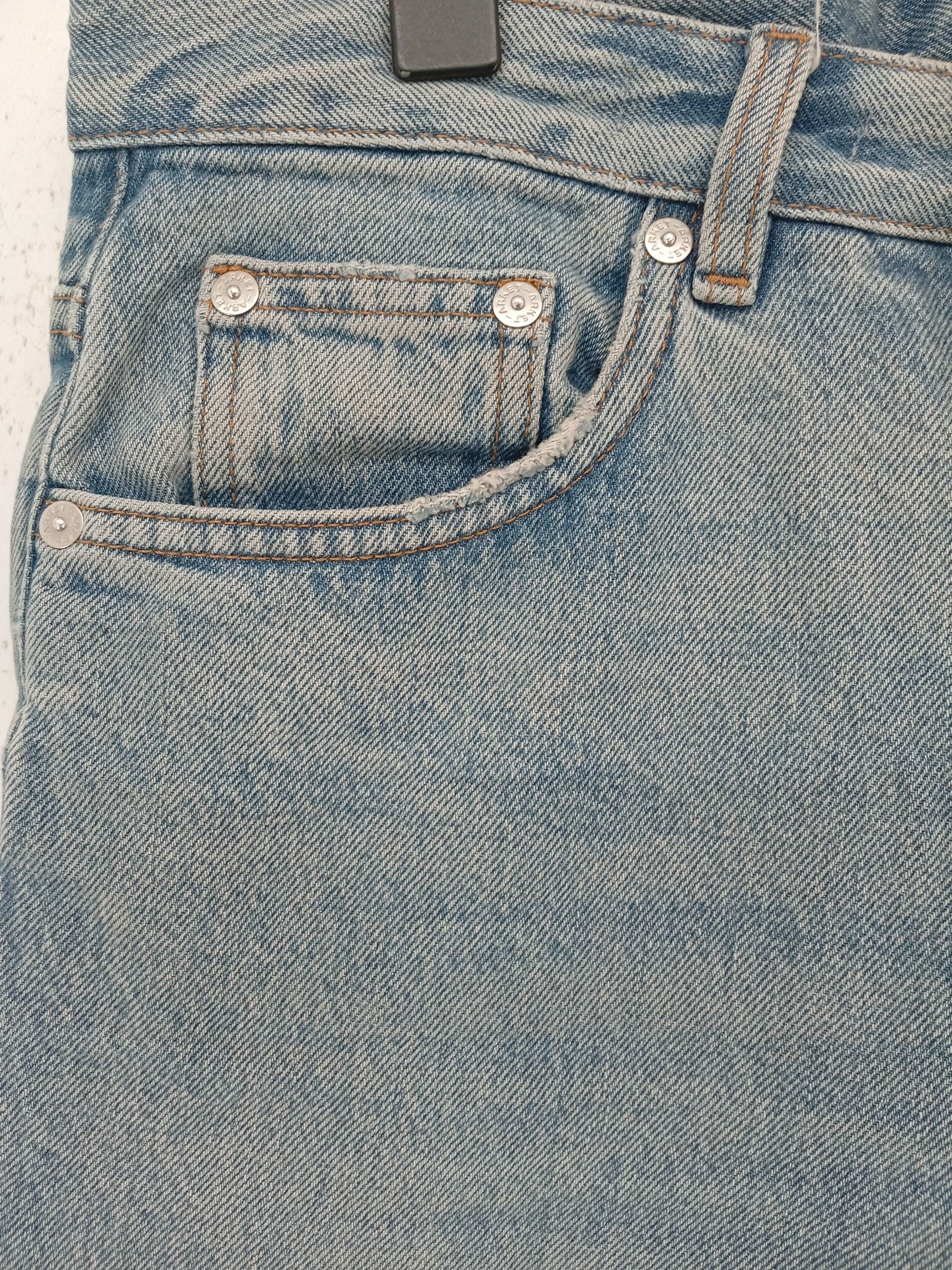 Arket Men's Jeans S Blue 100% Cotton Straight - Image 5