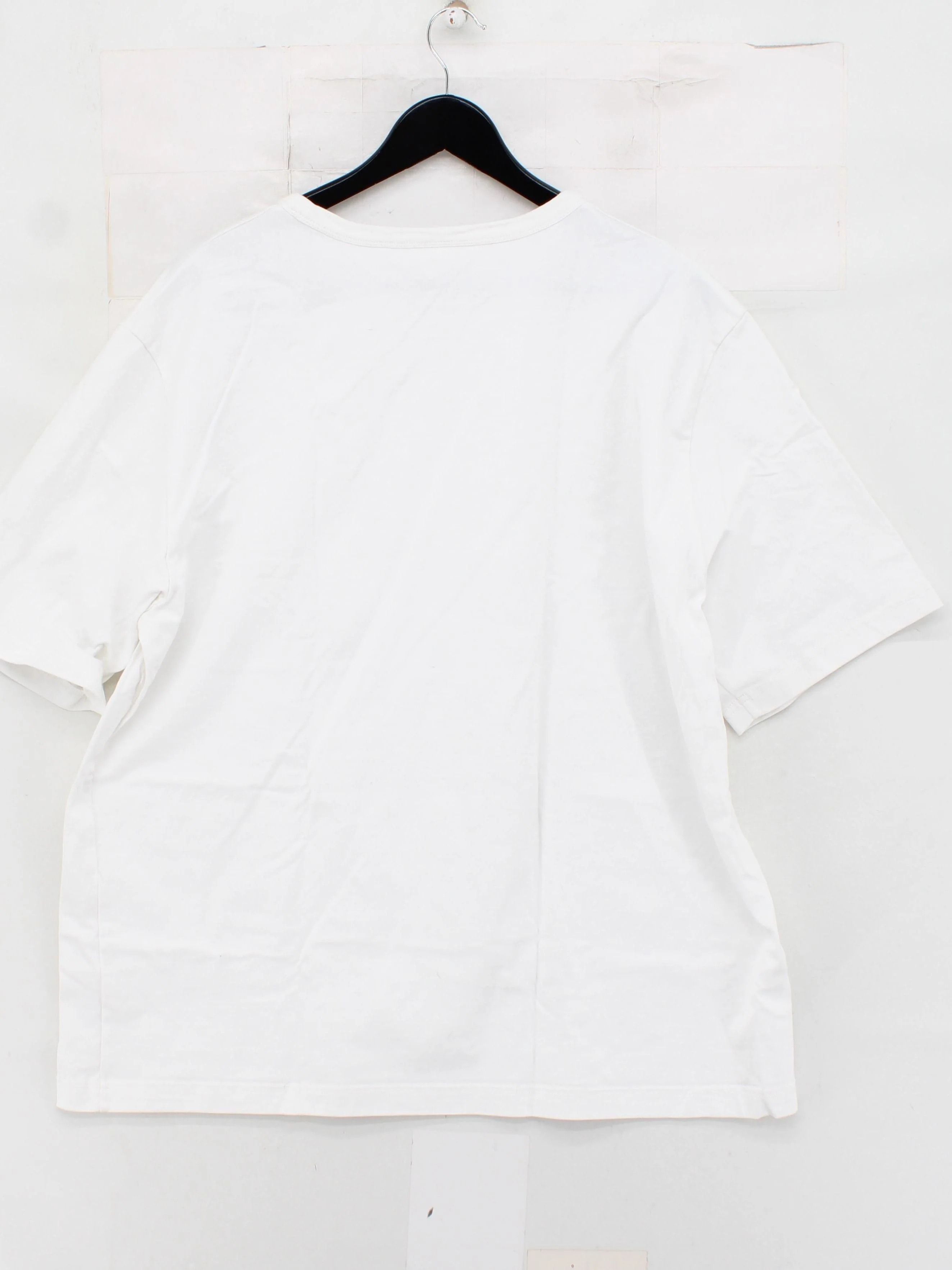 Arket Men's T-Shirt XL White 100% Cotton Basic - Image 2