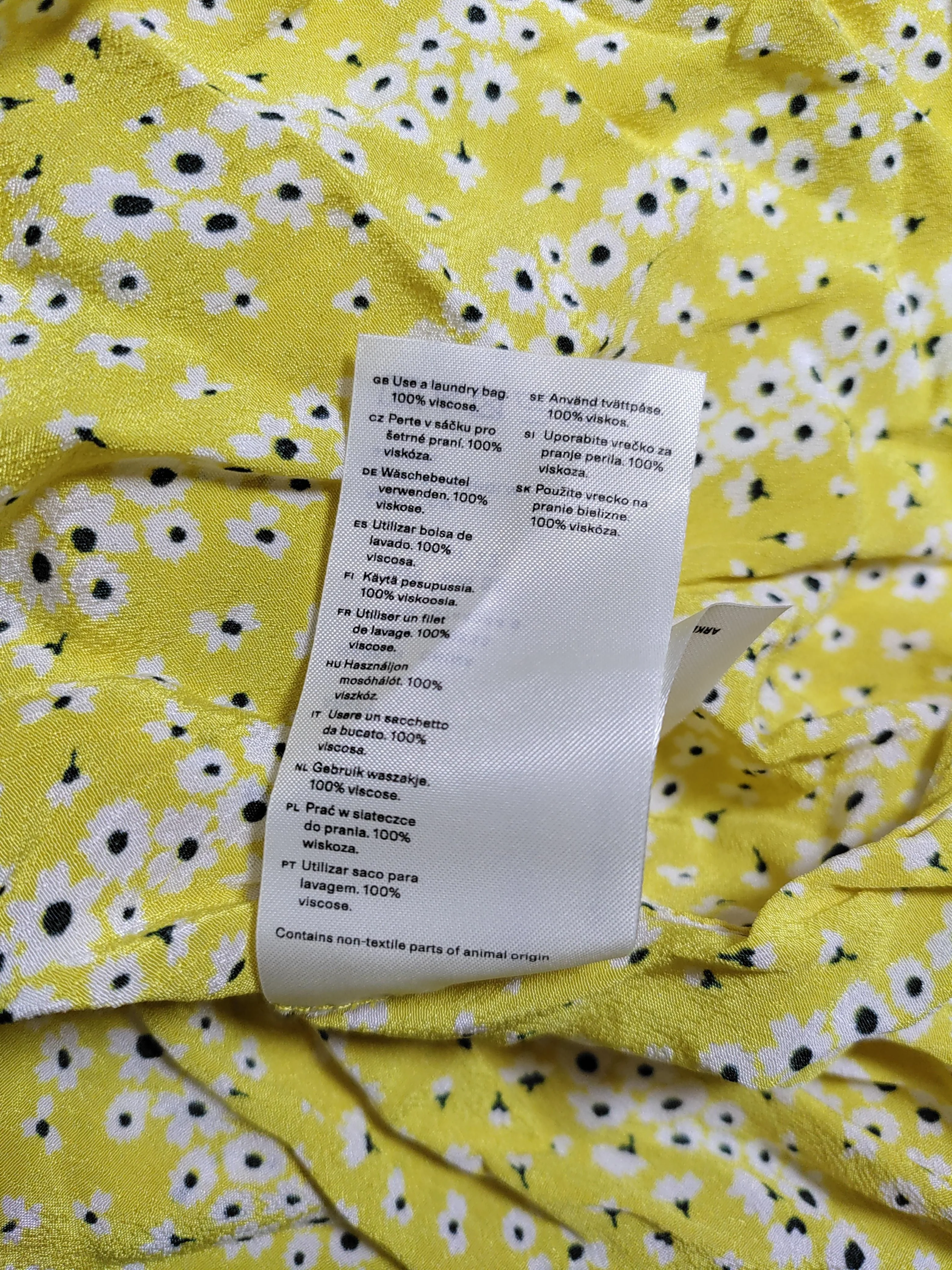 Arket Shirt Maxi Dress UK12 in Yellow - Image 6