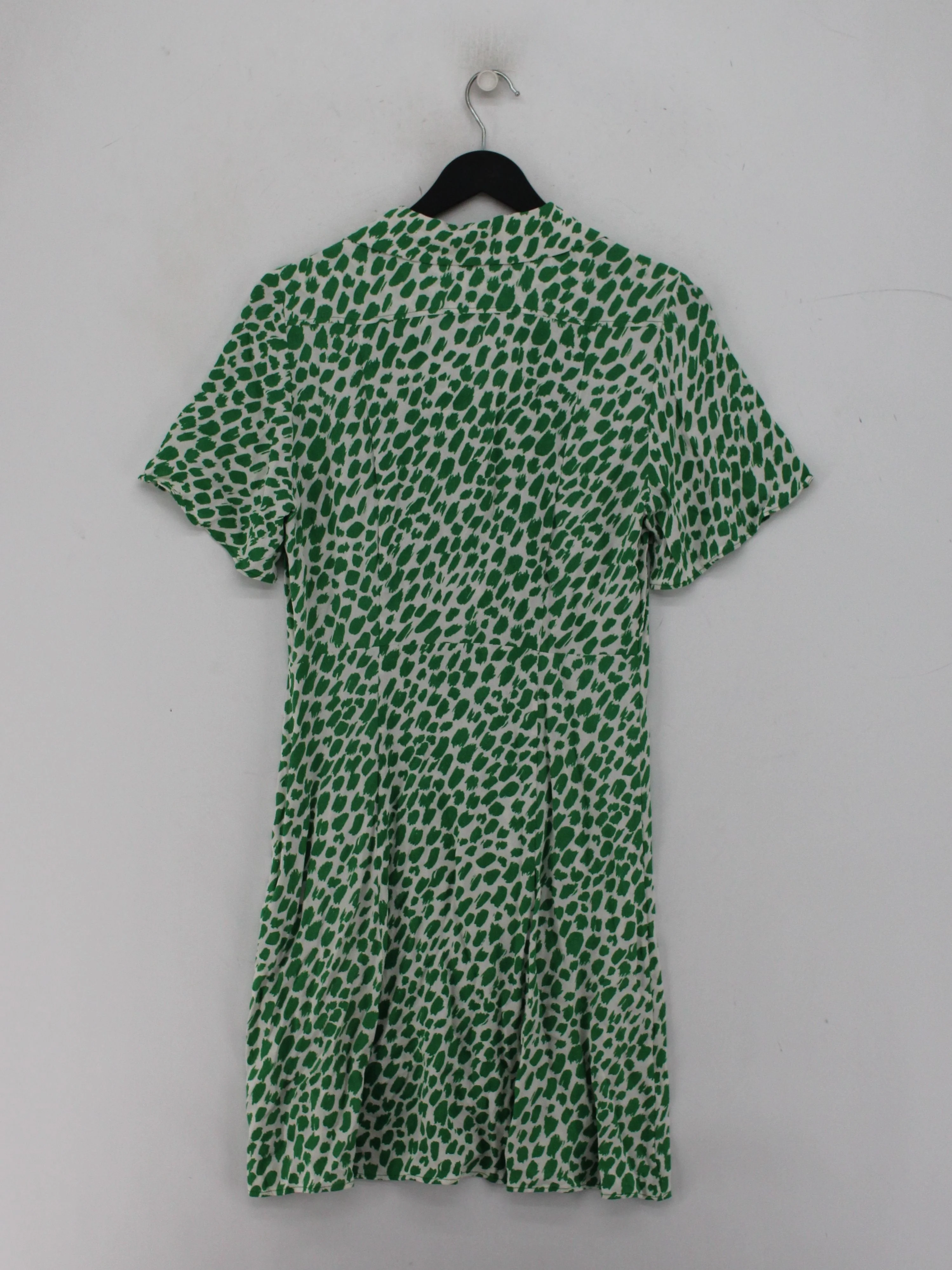 Arket Shirt Mini Dress UK8 in Green - Image 2