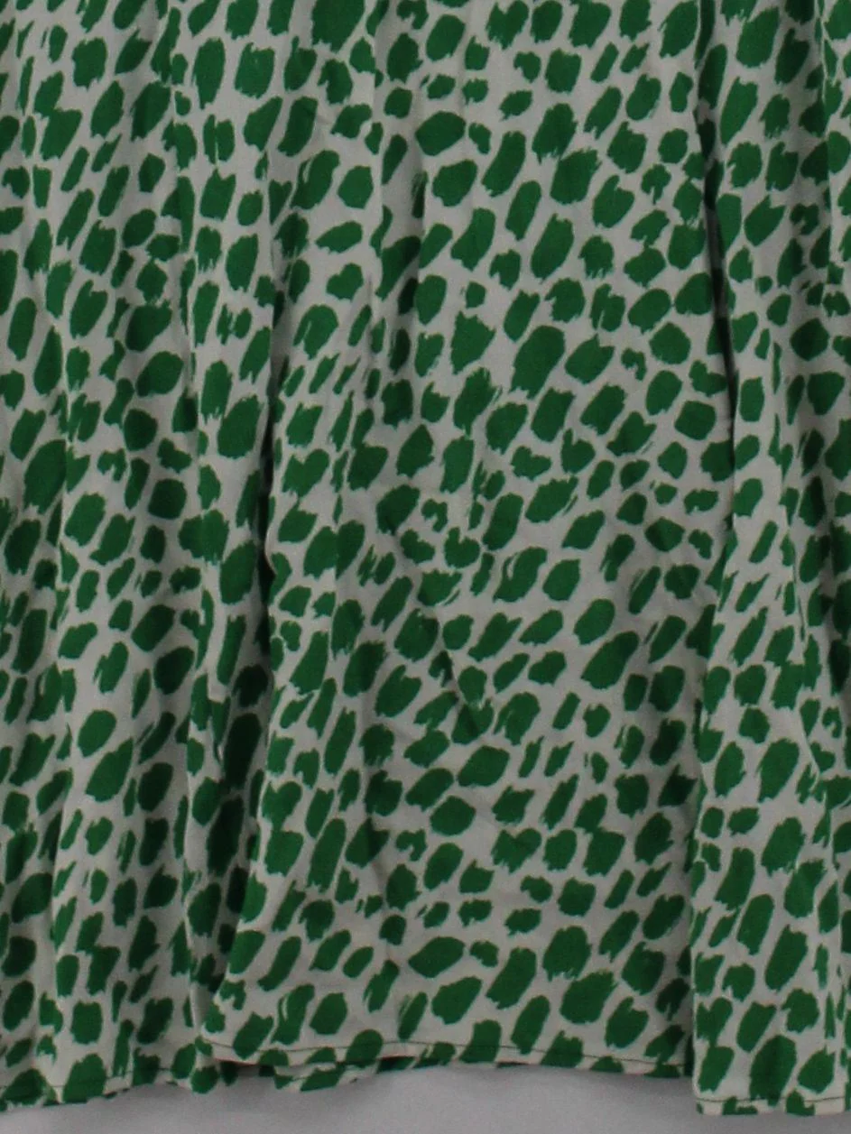 Arket Shirt Mini Dress UK8 in Green - Image 4