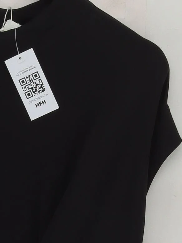 Arket T-Shirt Midi Dress S in Black - Image 4