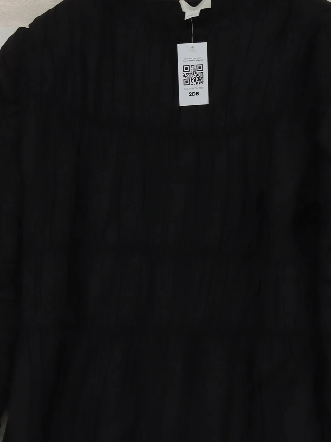 Arket T-Shirt Mini Dress in Black - Image 3