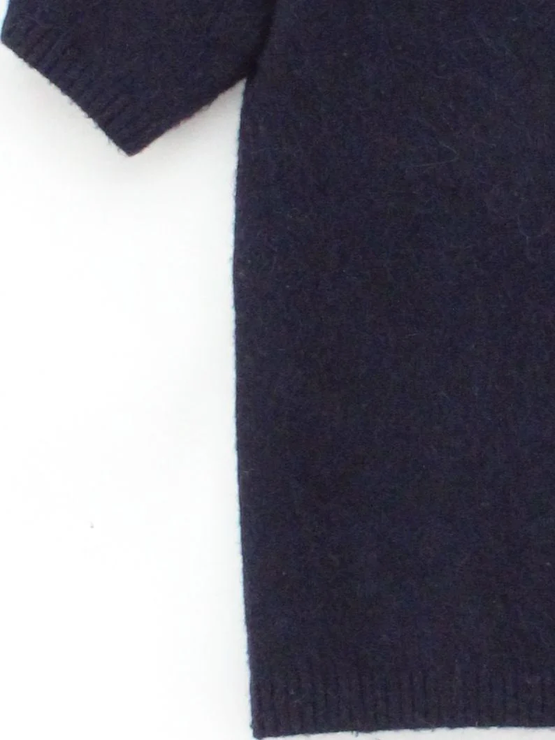 Arket Women's Cardigan S Blue Polyester with Wool, Elastane Round Neck Cardigan - Image 4