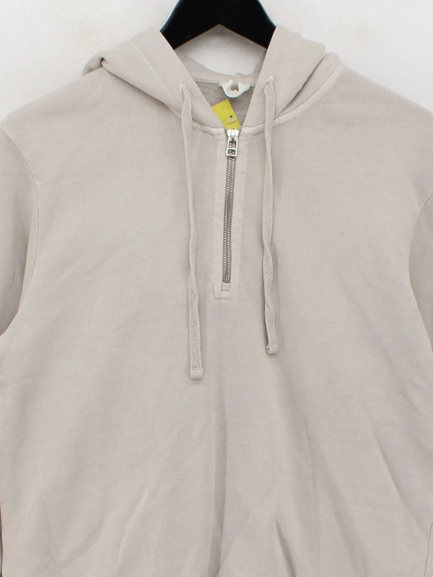 Arket Women's Hoodie M Grey 100% Cotton Pullover - Image 3