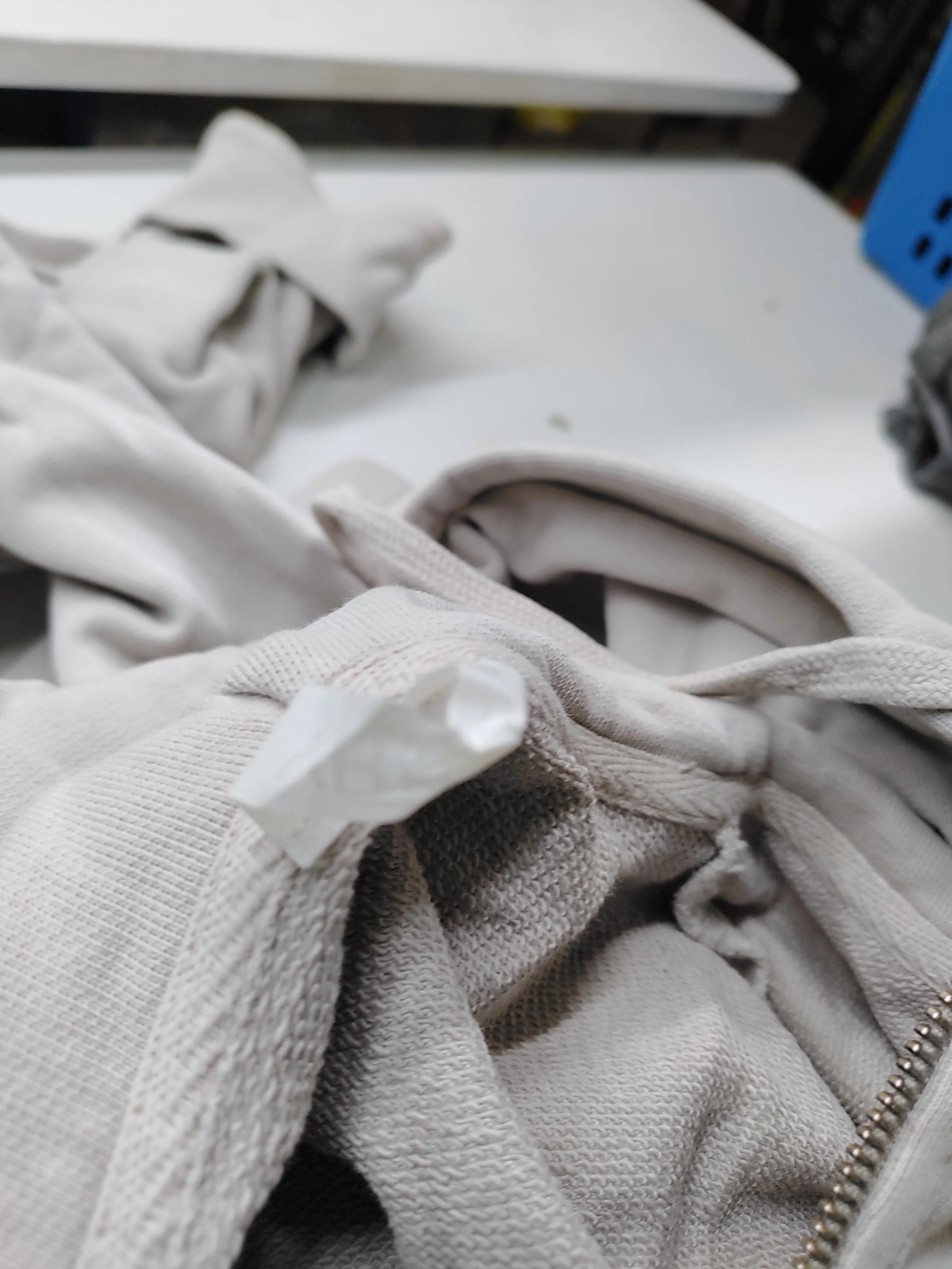 Arket Women's Hoodie M Grey 100% Cotton Pullover - Image 5
