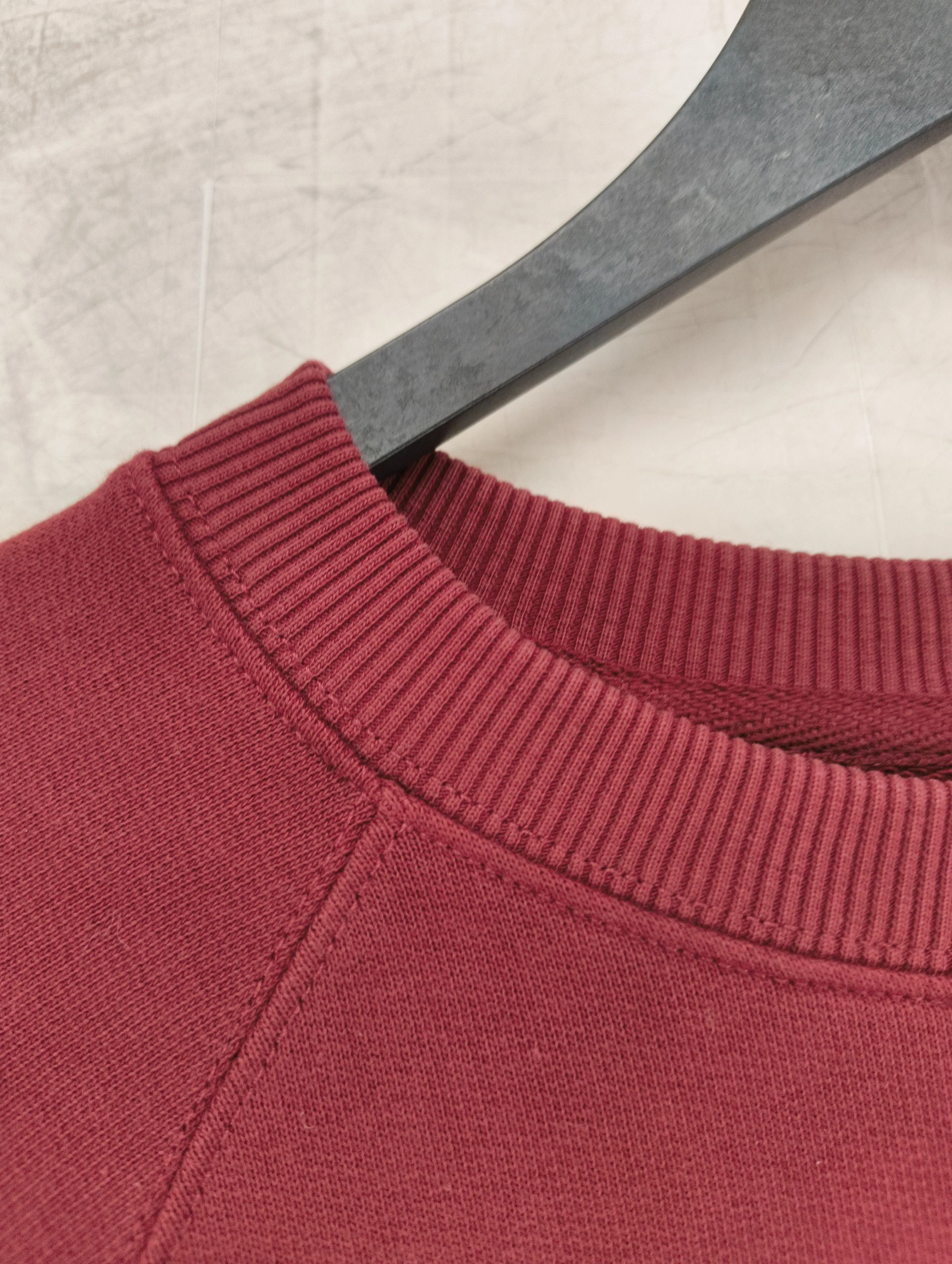 Arket Women's Hoodie XS Red 100% Cotton Pullover - Image 6