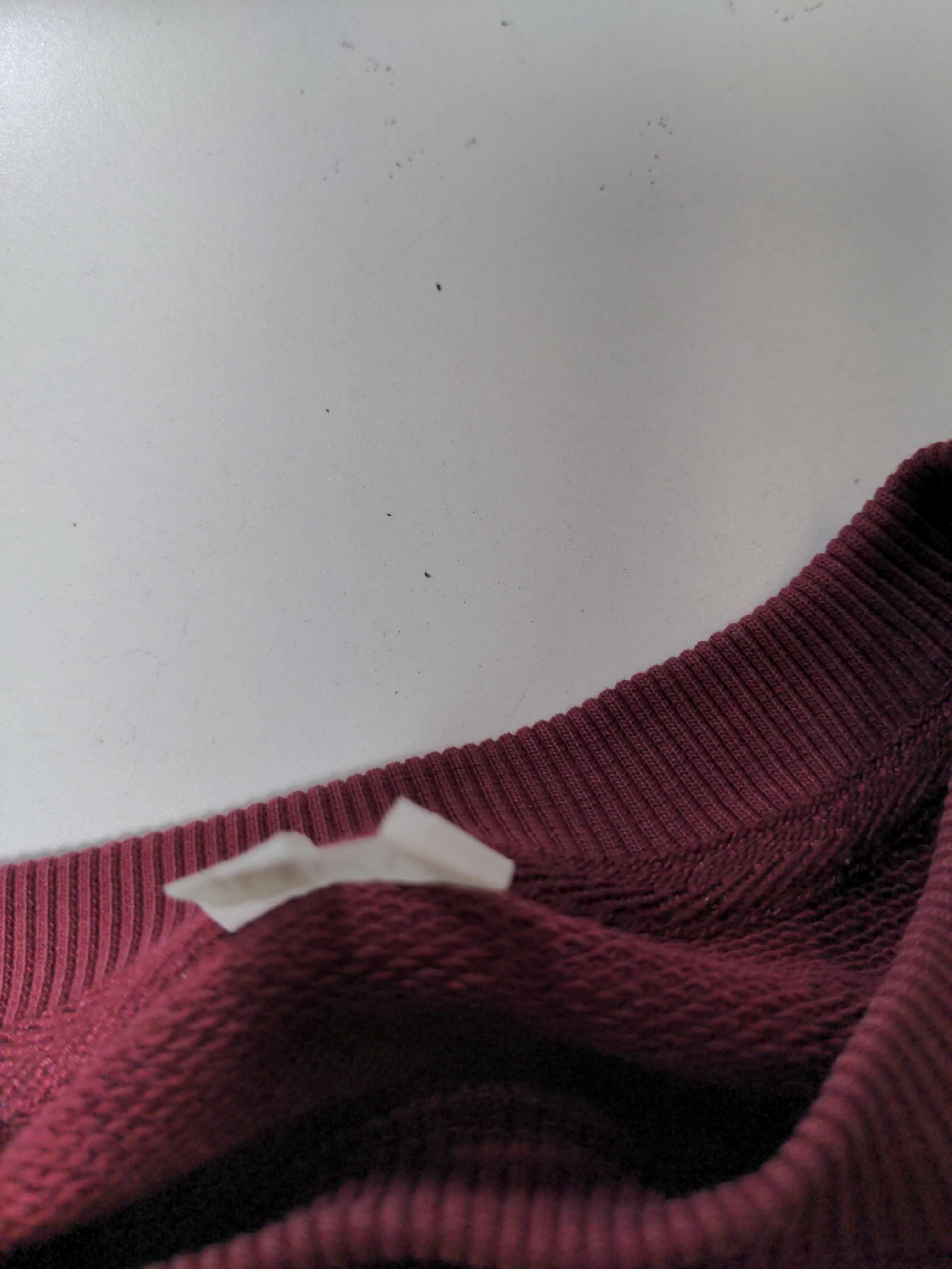 Arket Women's Hoodie XS Red 100% Cotton Pullover - Image 7