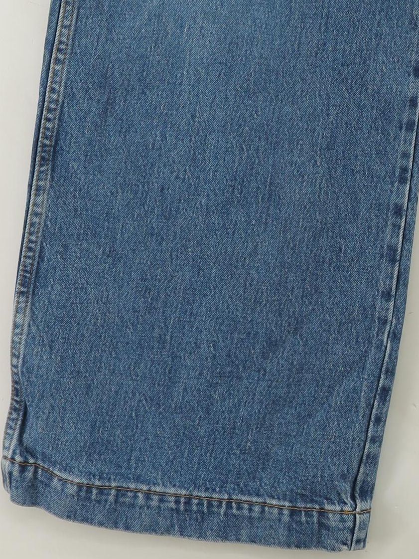 Arket Women's Jeans UK 16 Blue Cotton with Lyocell Modal, Elastane Wide-Leg - Image 4