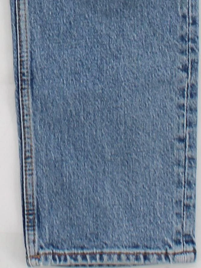 Arket Women's Jeans W 28 in Blue Cotton with Elastane, Other Straight - Image 4