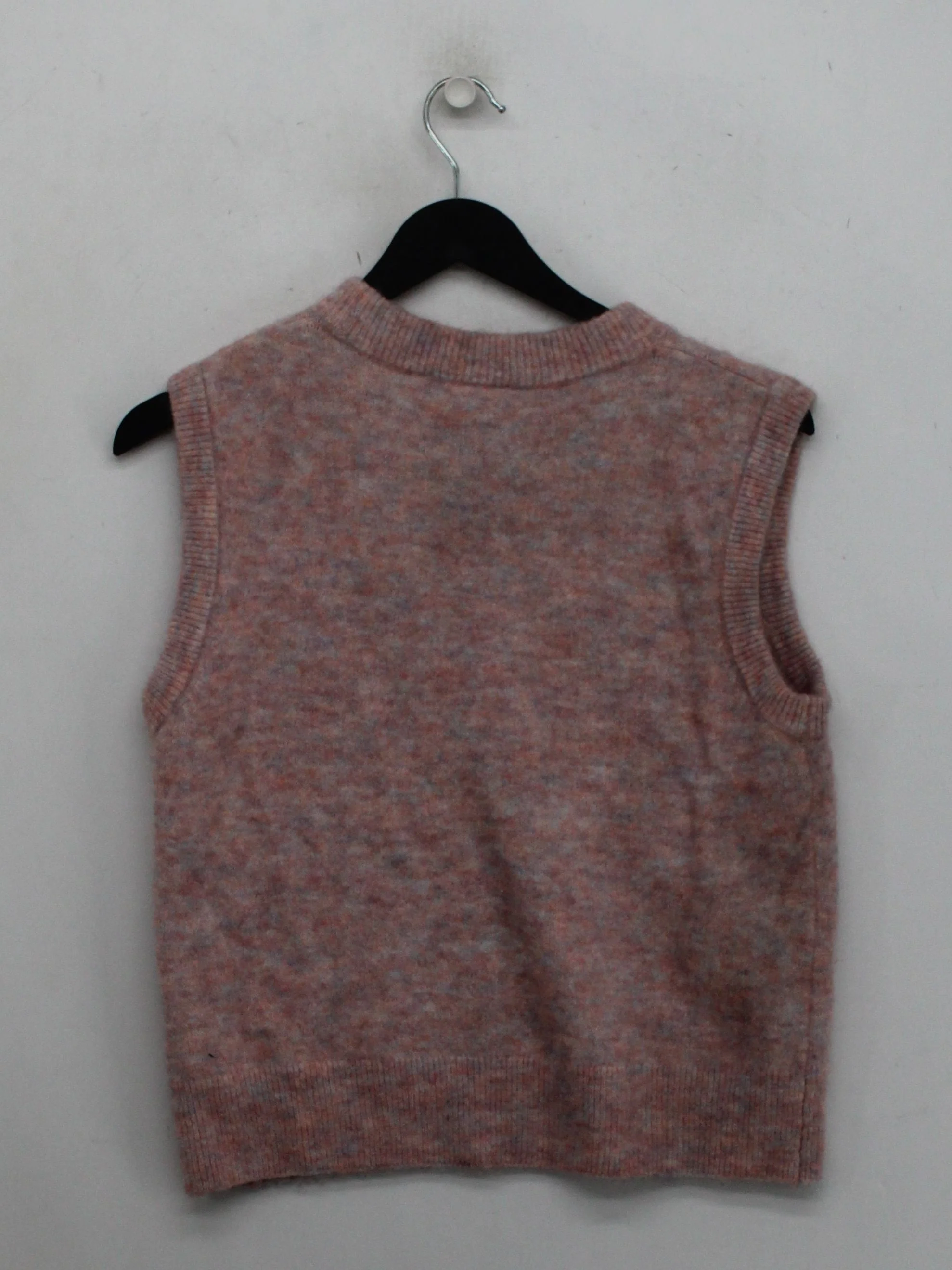 Arket Women's Jumper M Pink 100% Other Crew Neck Vest - Image 2