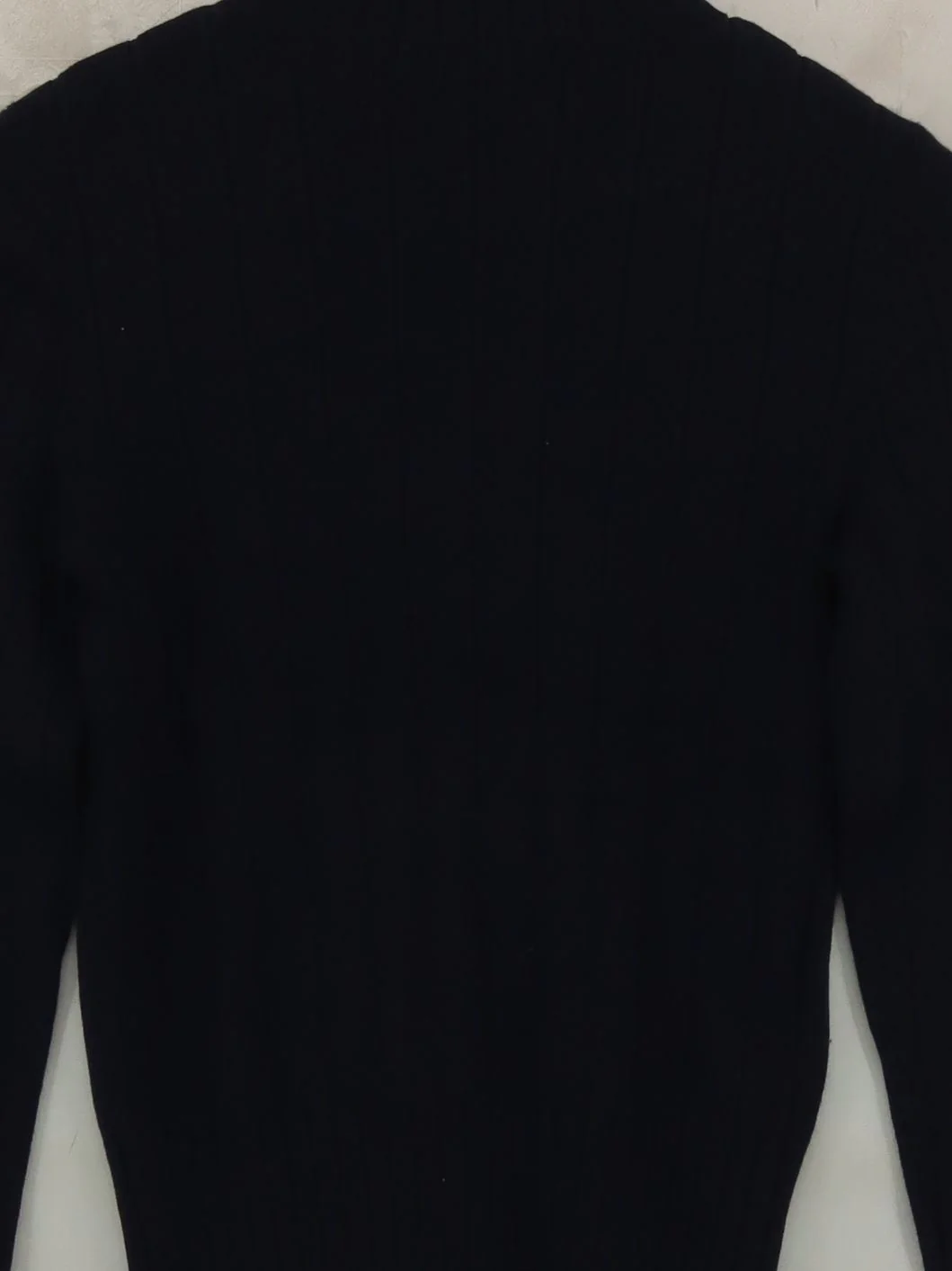 Arket Women's Jumper S Black 100% Wool High Neck Pullover - Image 3