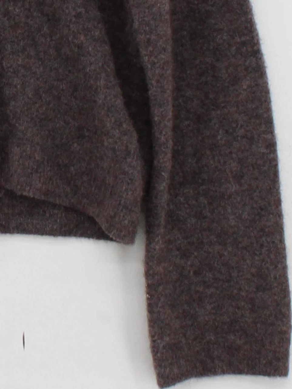 Arket Women's Jumper XXS Brown Polyester with Wool, Elastane, Other Pullover - Image 4