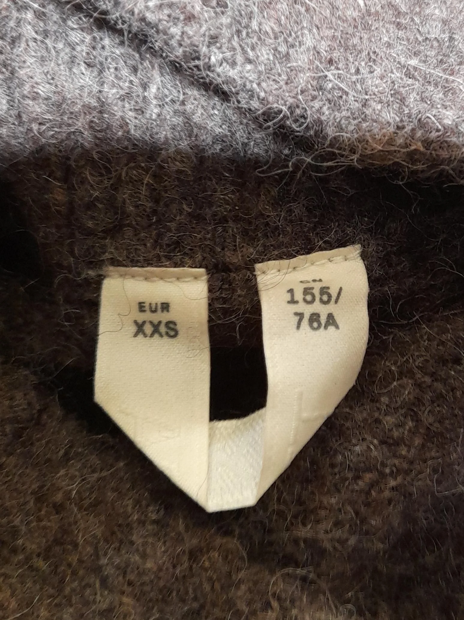 Arket Women's Jumper XXS Brown Polyester with Wool, Elastane, Other Pullover - Image 6