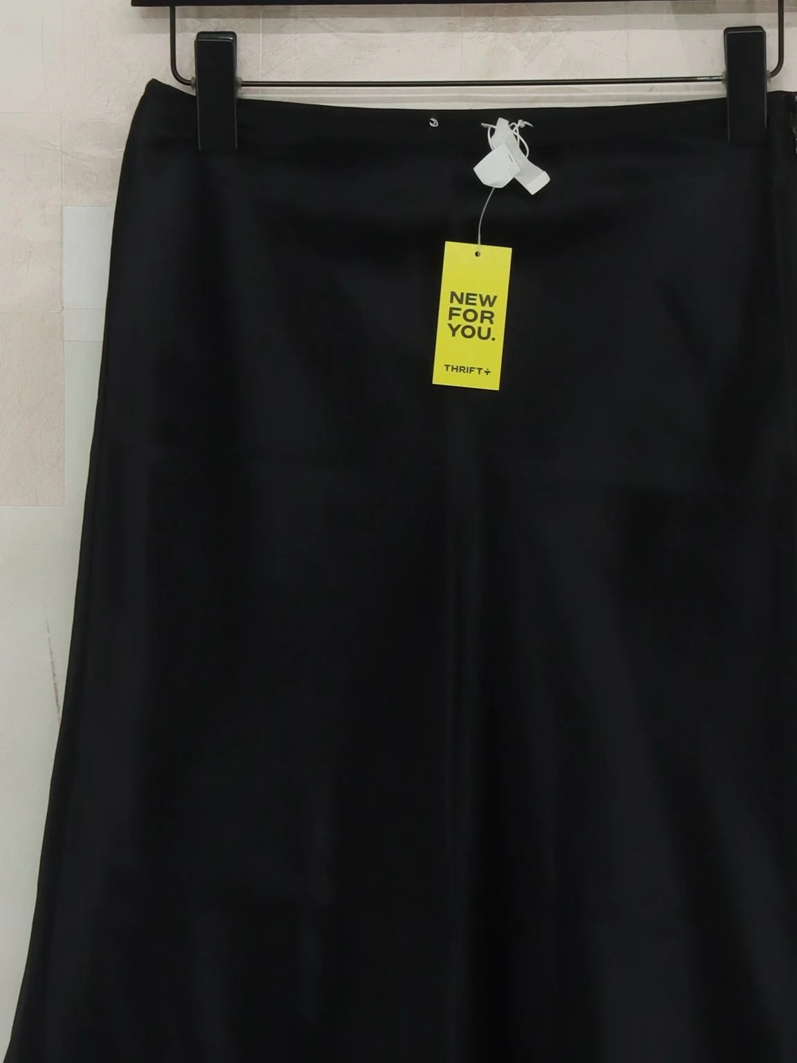 Arket Women's Midi Skirt UK 8 Black 100% Acetate Midi Straight & Pencil - Image 3