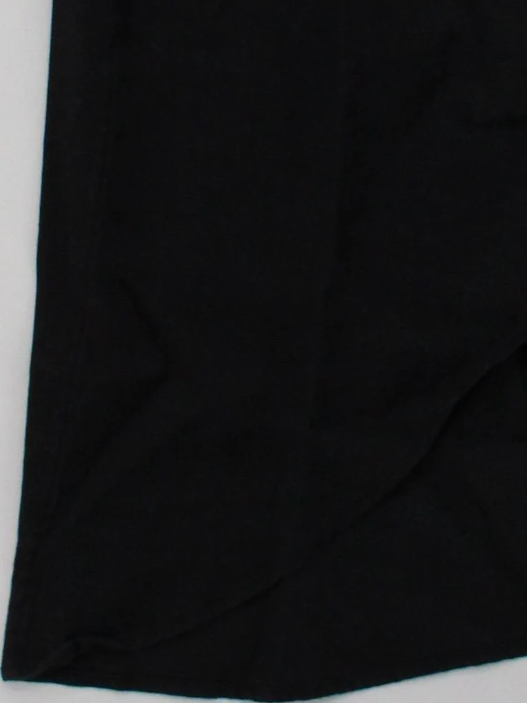 Arket Women's Midi Skirt UK 8 Black 100% Other Midi Wrap - Image 4